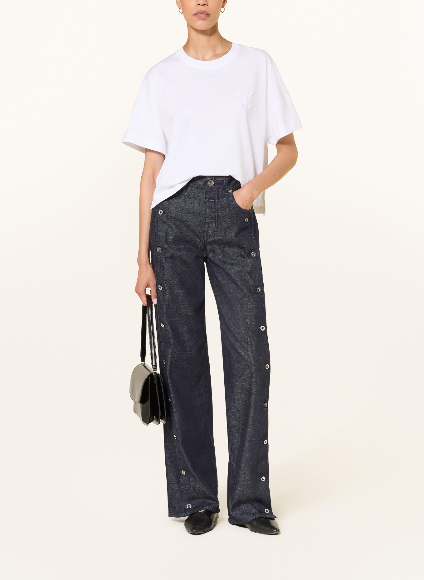 CLOSED Jean wide leg NIKKA: DBL DARK BLUE