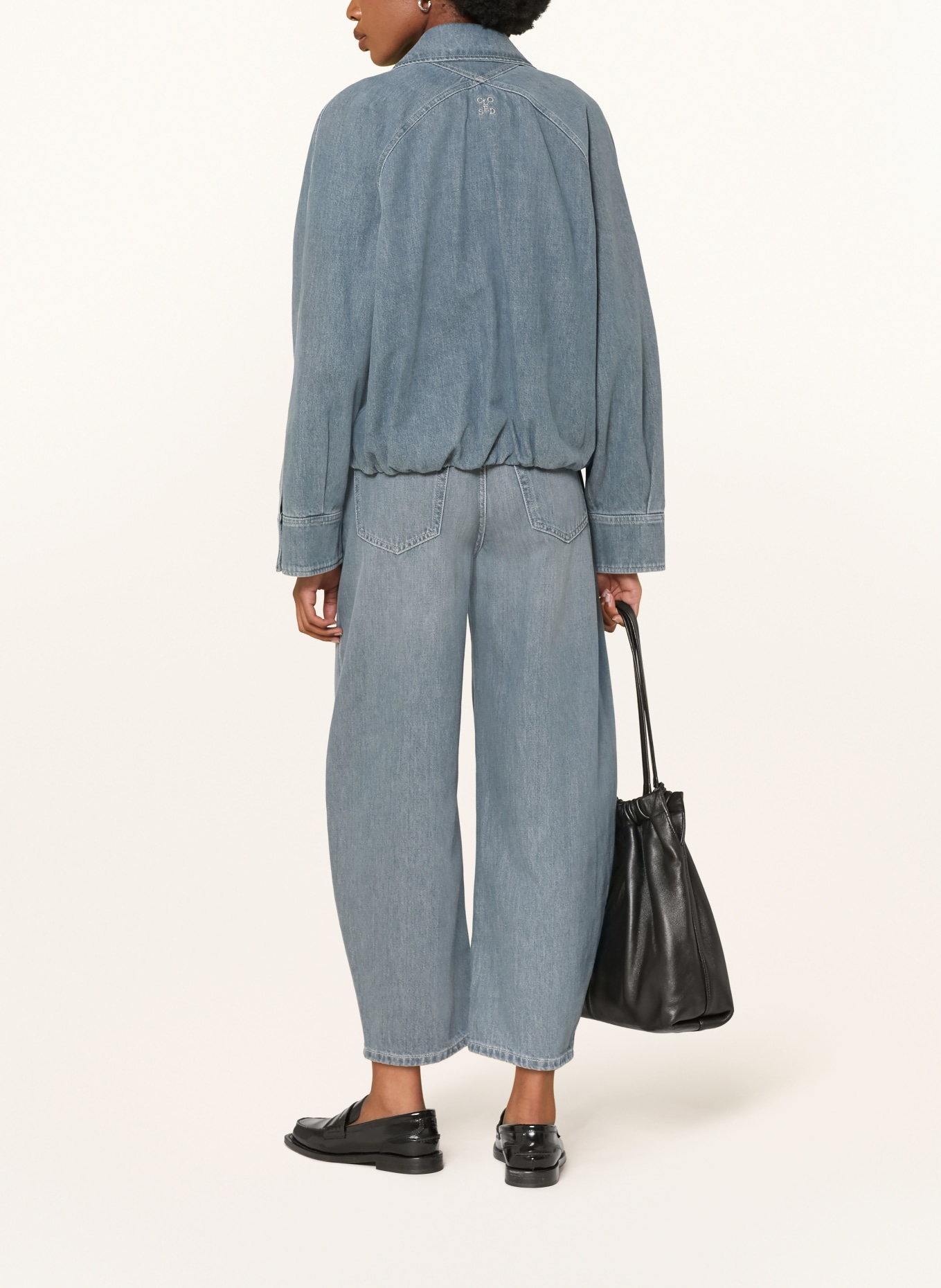 CLOSED Jean barrel JAZZIE: MGY MID GREY