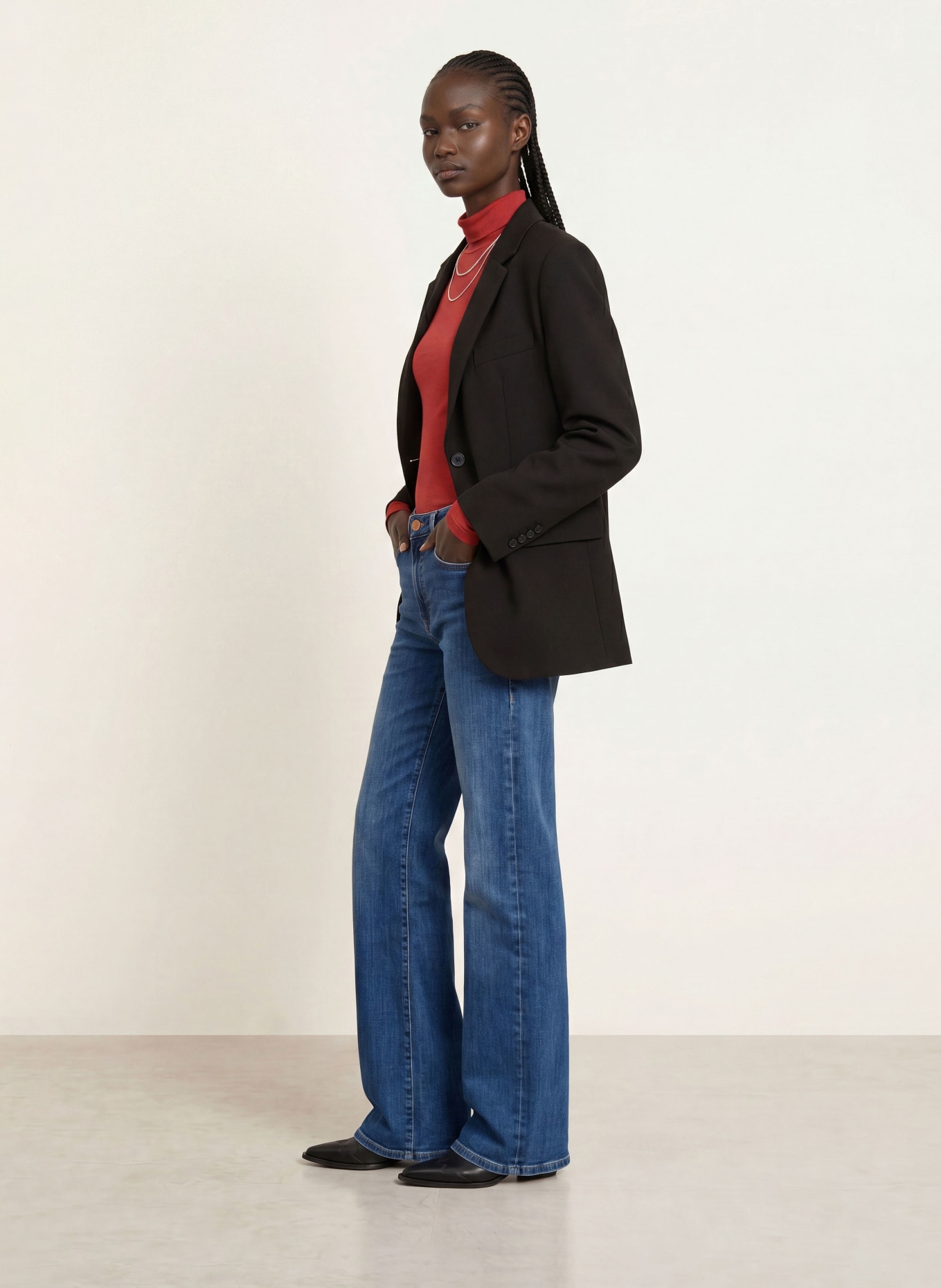 TRUE RELIGION Straight Jeans SHIRLEY: 4646 Light Blue