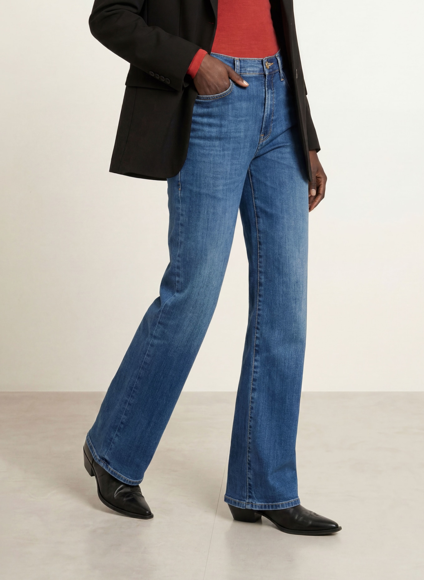 TRUE RELIGION Straight Jeans SHIRLEY: 4646 Light Blue