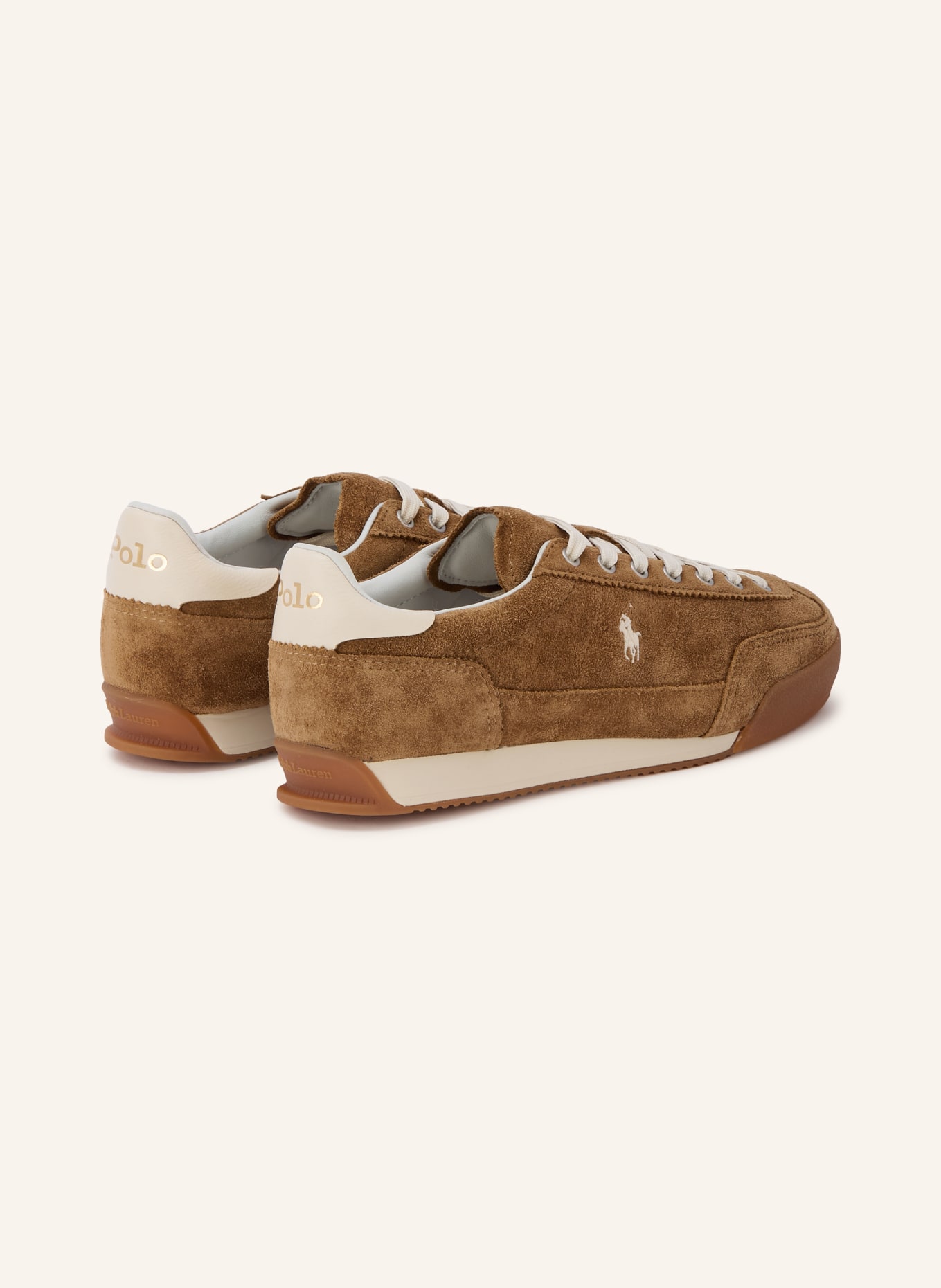 POLO RALPH LAUREN Sneakers HESTER: CAMEL / LICHTBRUIN