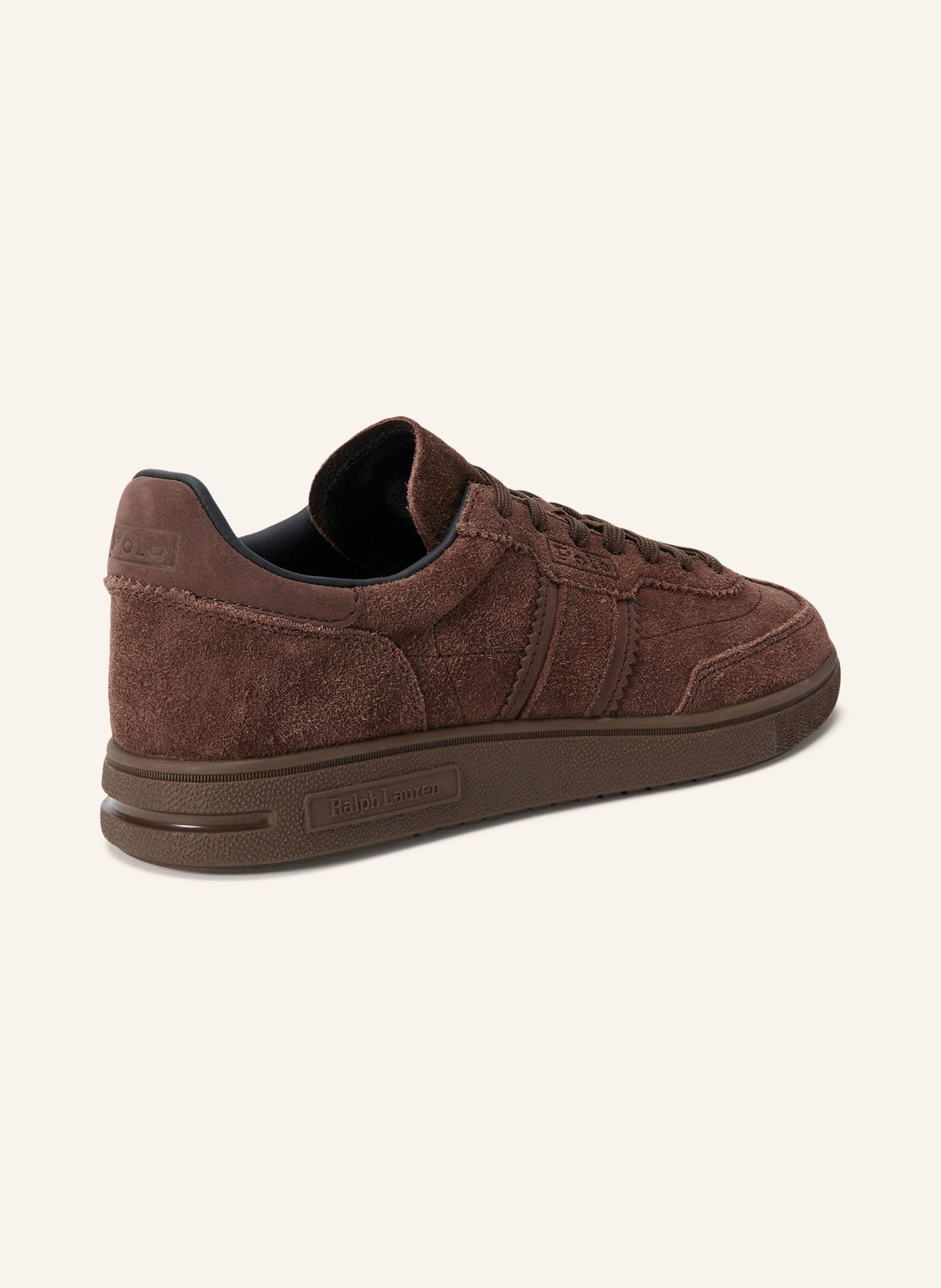 POLO RALPH LAUREN Sneakers: DARK BROWN
