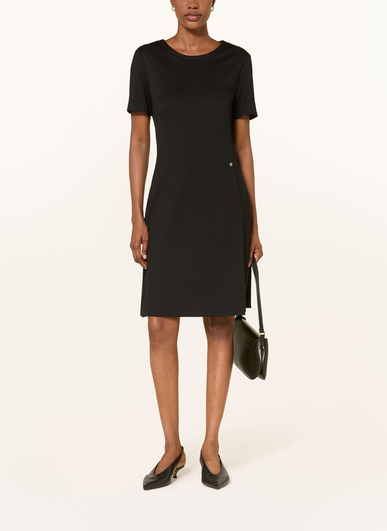 MARC CAIN Etuikleid aus Jersey: 900 black new