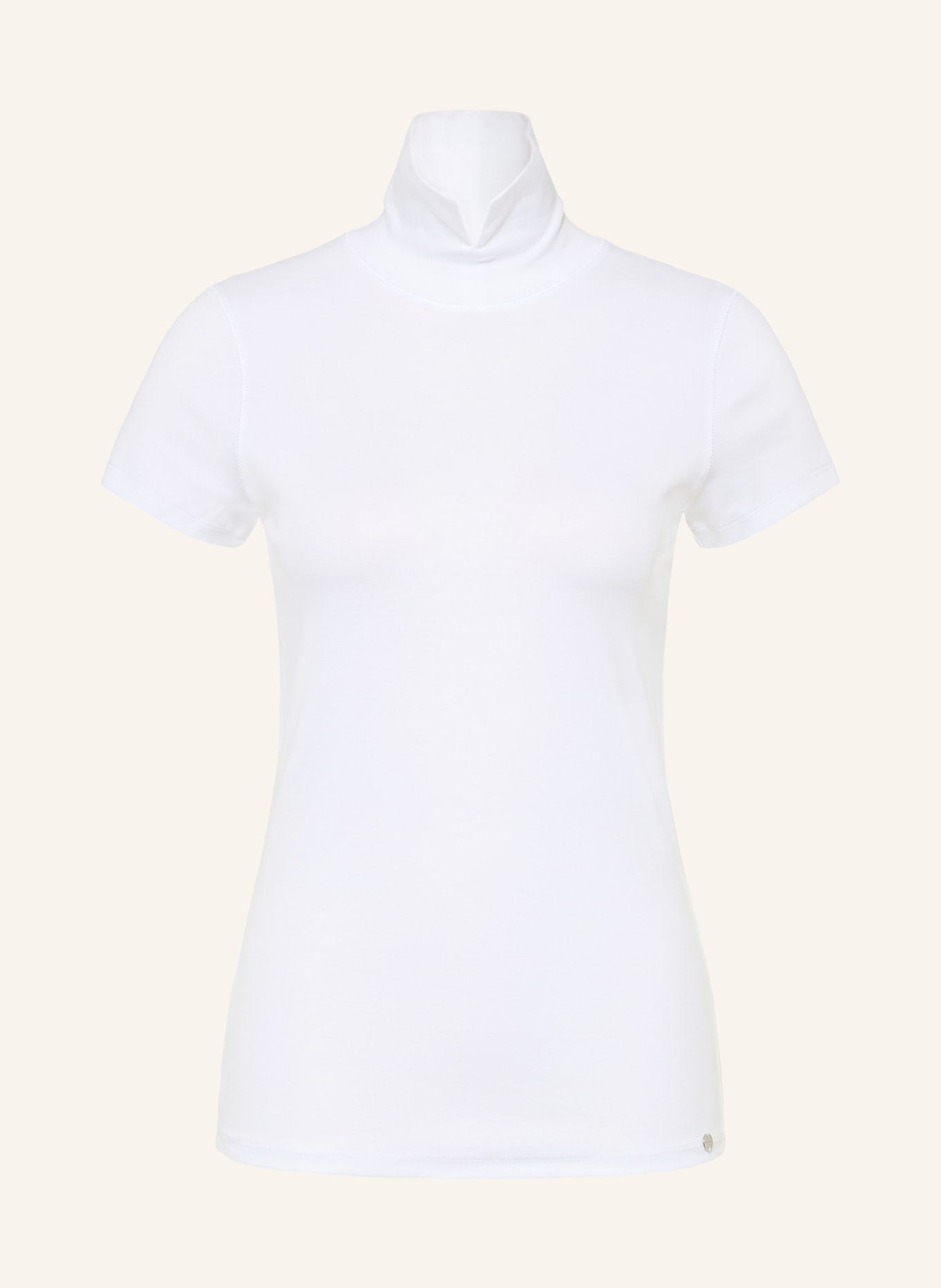 MARC CAIN T-Shirt: 100 WHITE