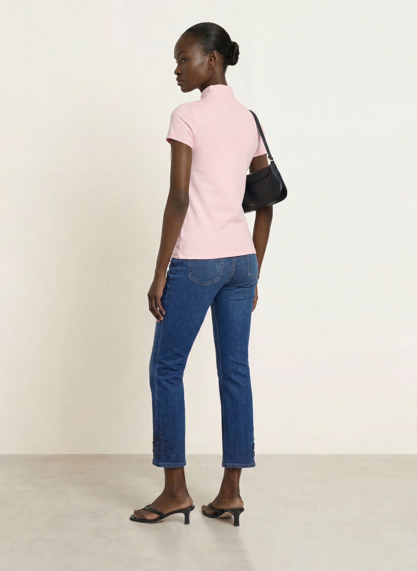 MARC CAIN T-Shirt: 208 chalk pink
