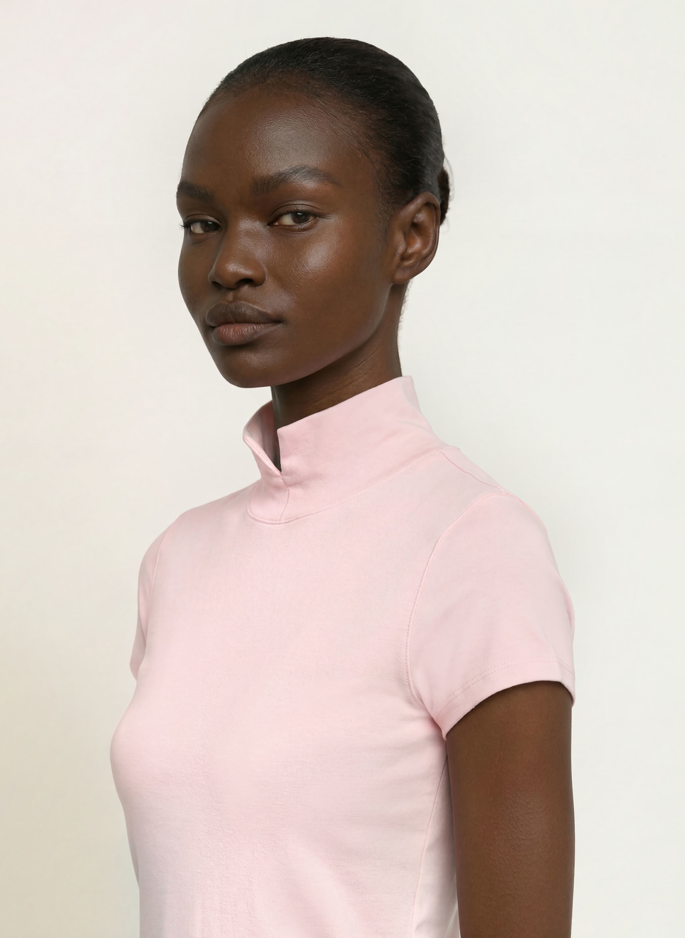 MARC CAIN T-Shirt: 208 chalk pink