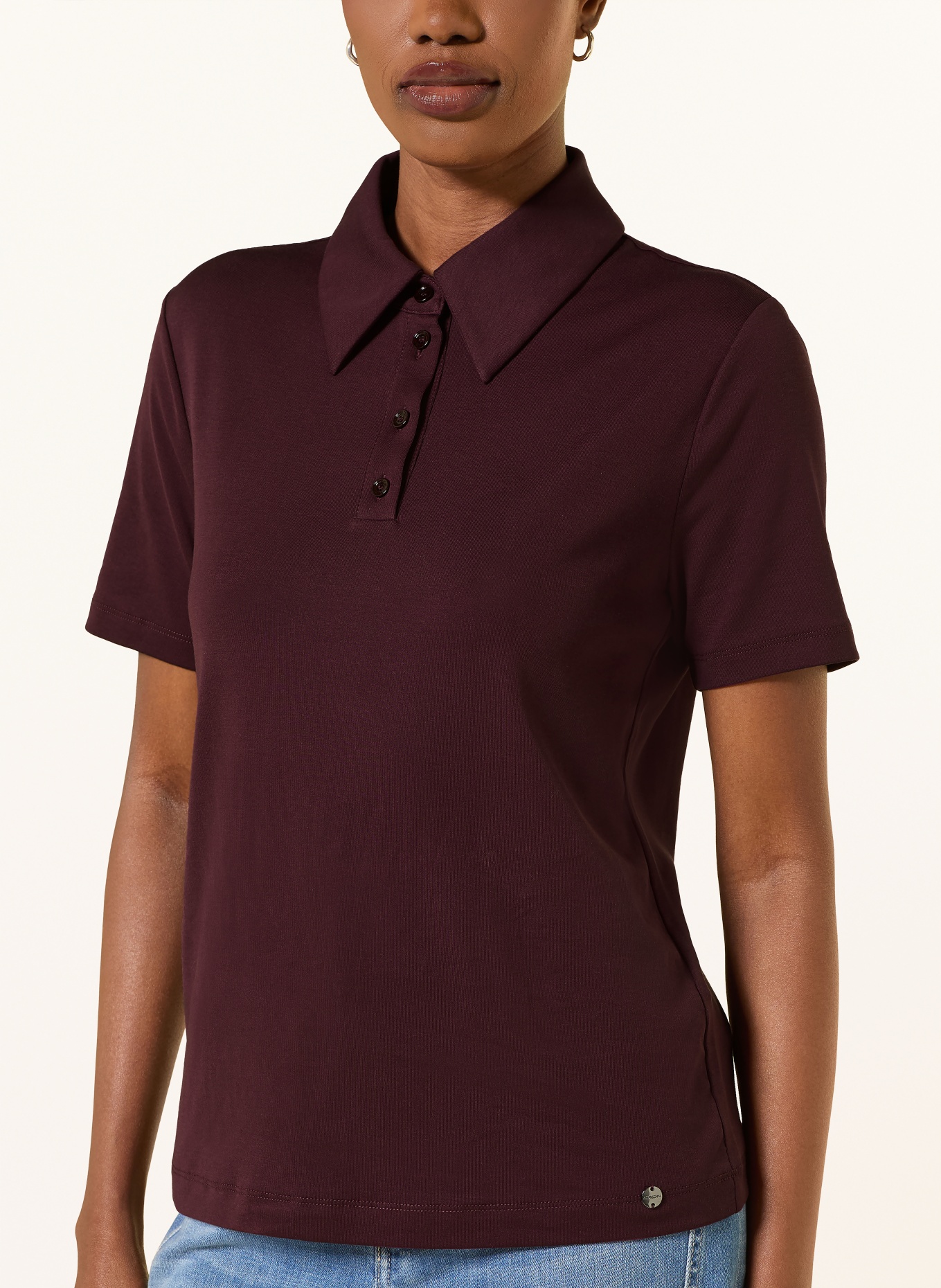 MARC CAIN Polo en jersey: 296 winetasting