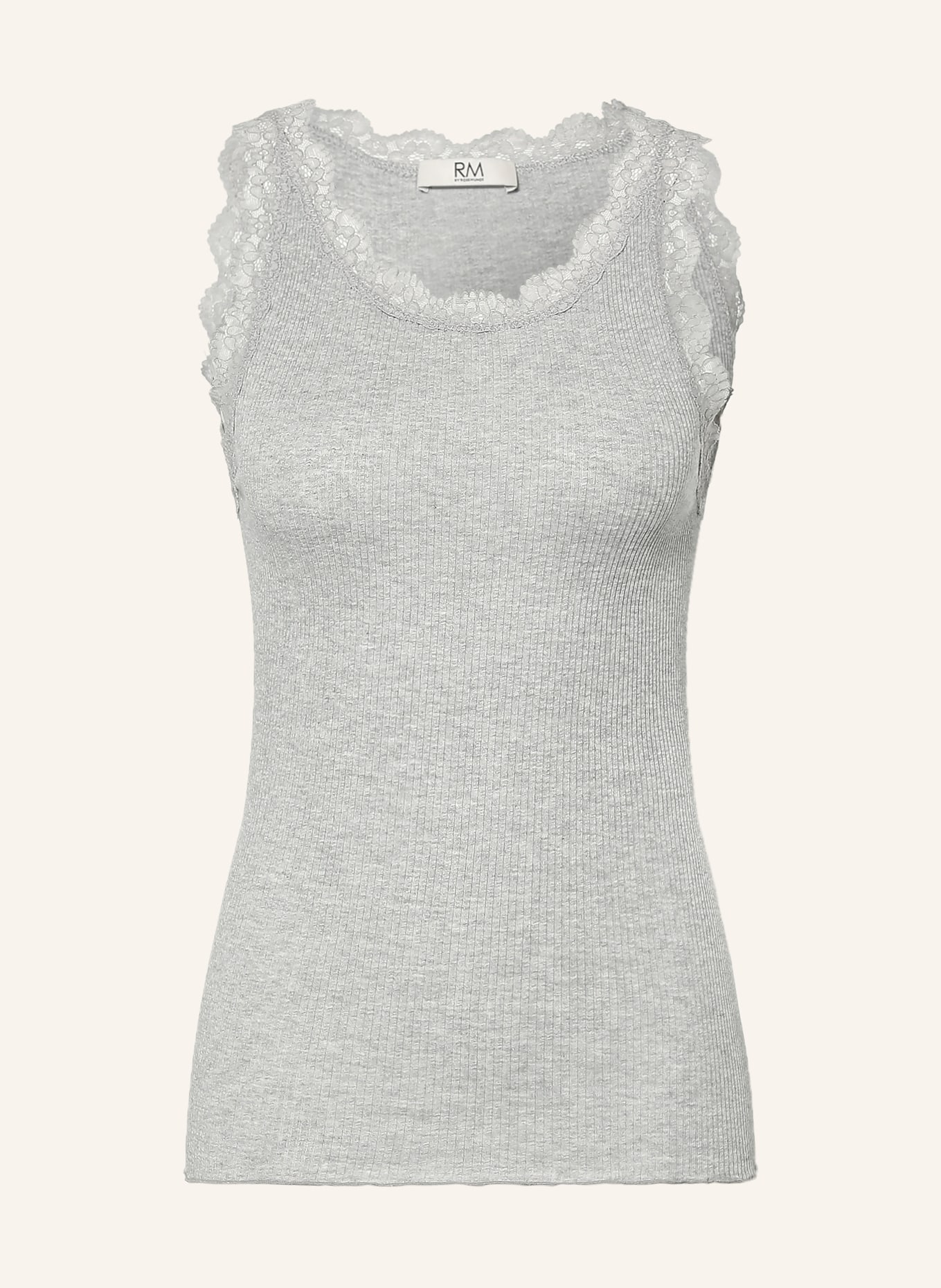 rosemunde Top RMWBALTA mit Spitze: GRAU