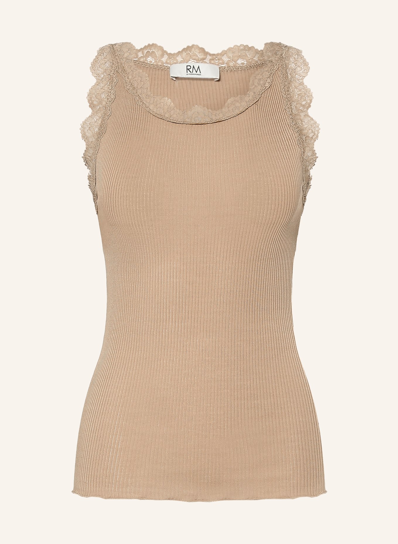 rosemunde Top RMWBALTA mit Spitze: CAMEL