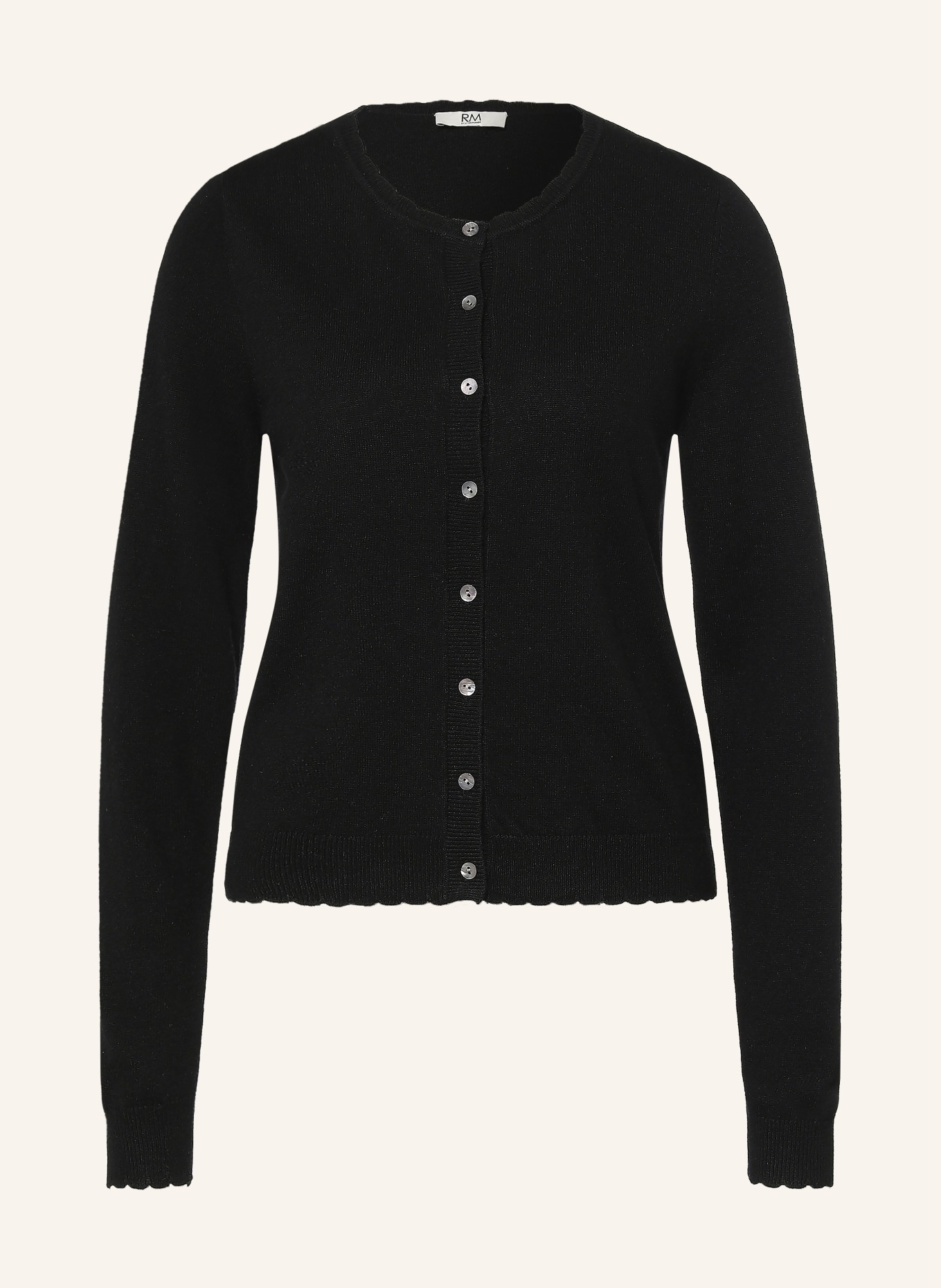 rosemunde Vest RMWSOFIA: ZWART