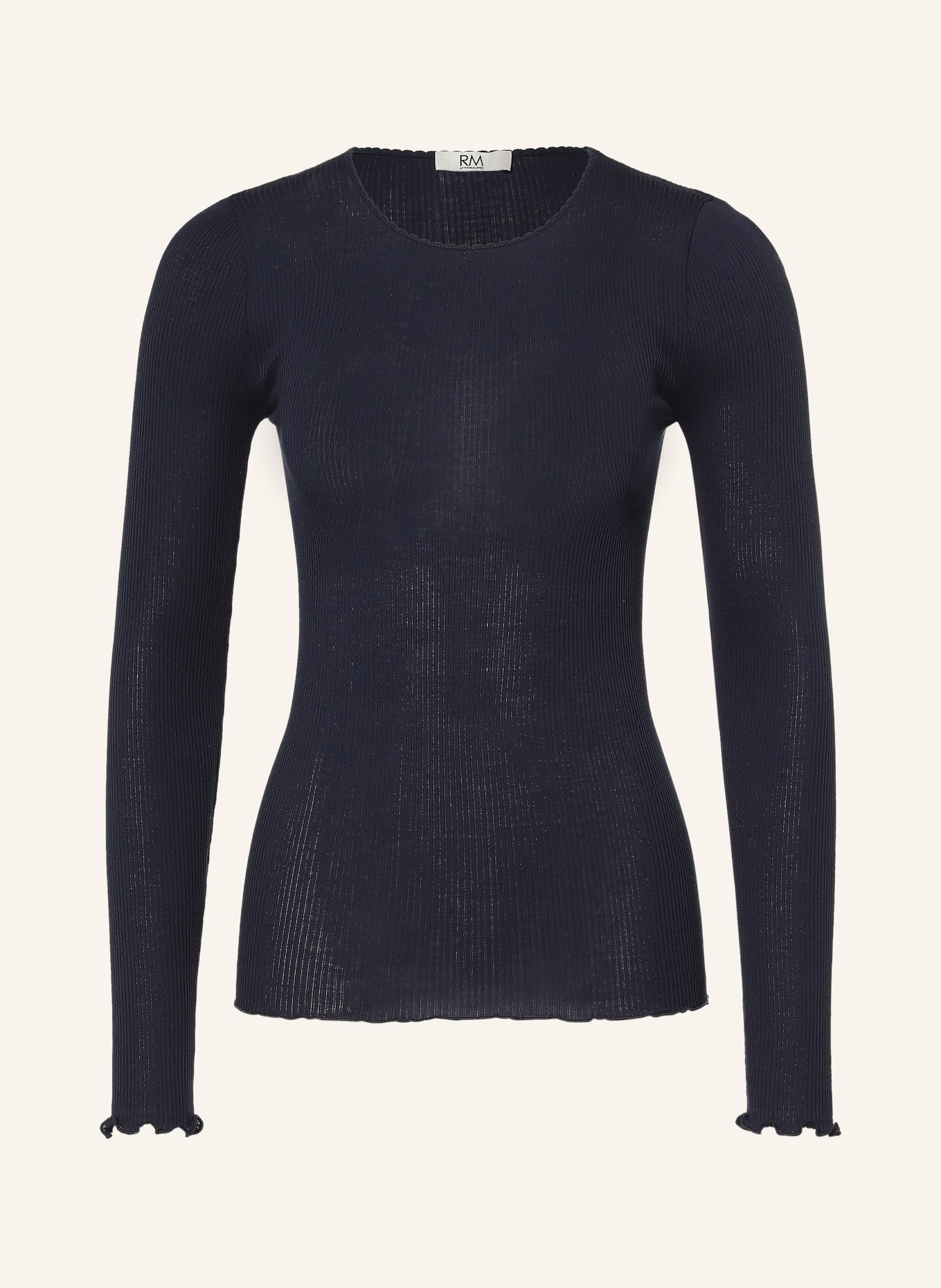 rosemunde Longsleeve: DUNKELBLAU