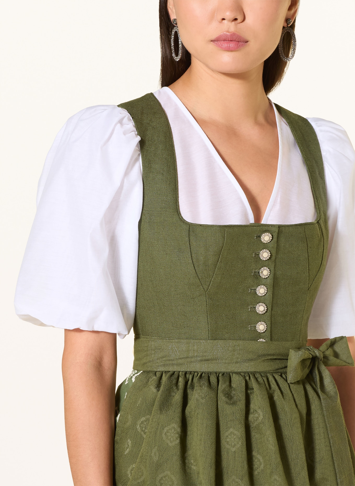 SPORTALM Dirndlbluse: WEISS