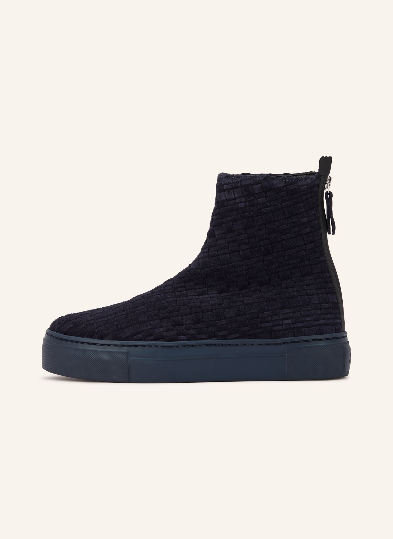 AGL Plateau-Boots MARIA WOVEN: DUNKELBLAU