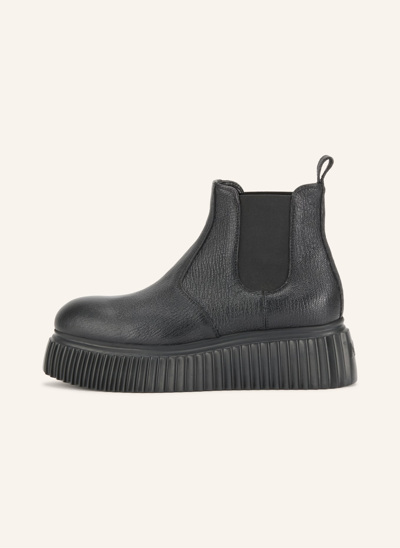 AGL Chelsea boots IGGY LOW: ZWART