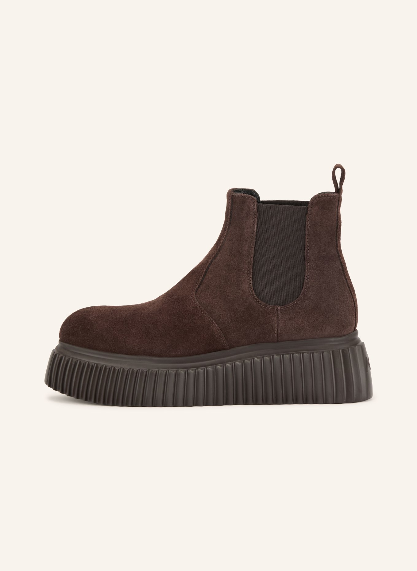 AGL Chelsea boots IGGY LOW: MARRON FONCÉ