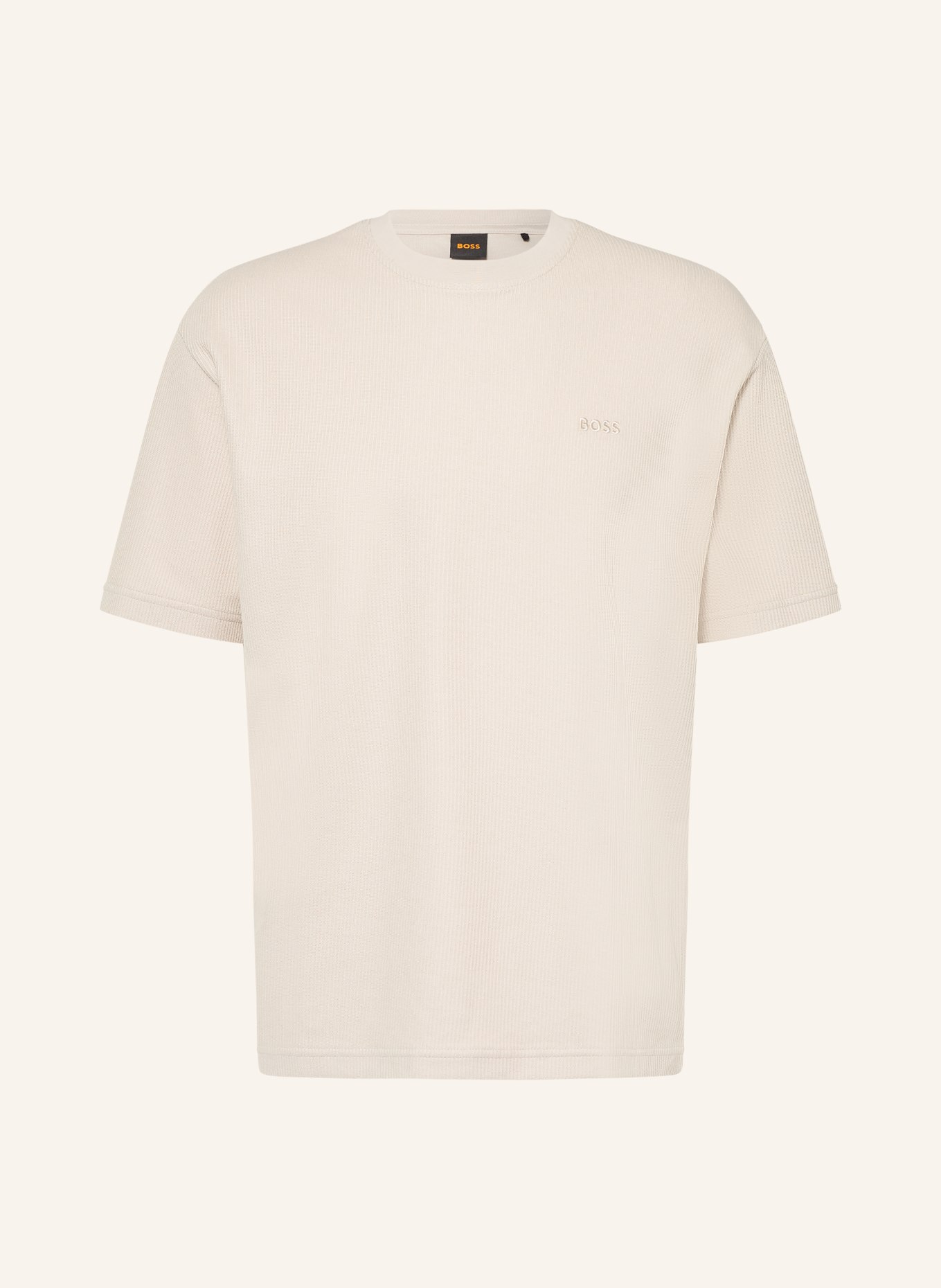BOSS T-Shirt: BEIGE