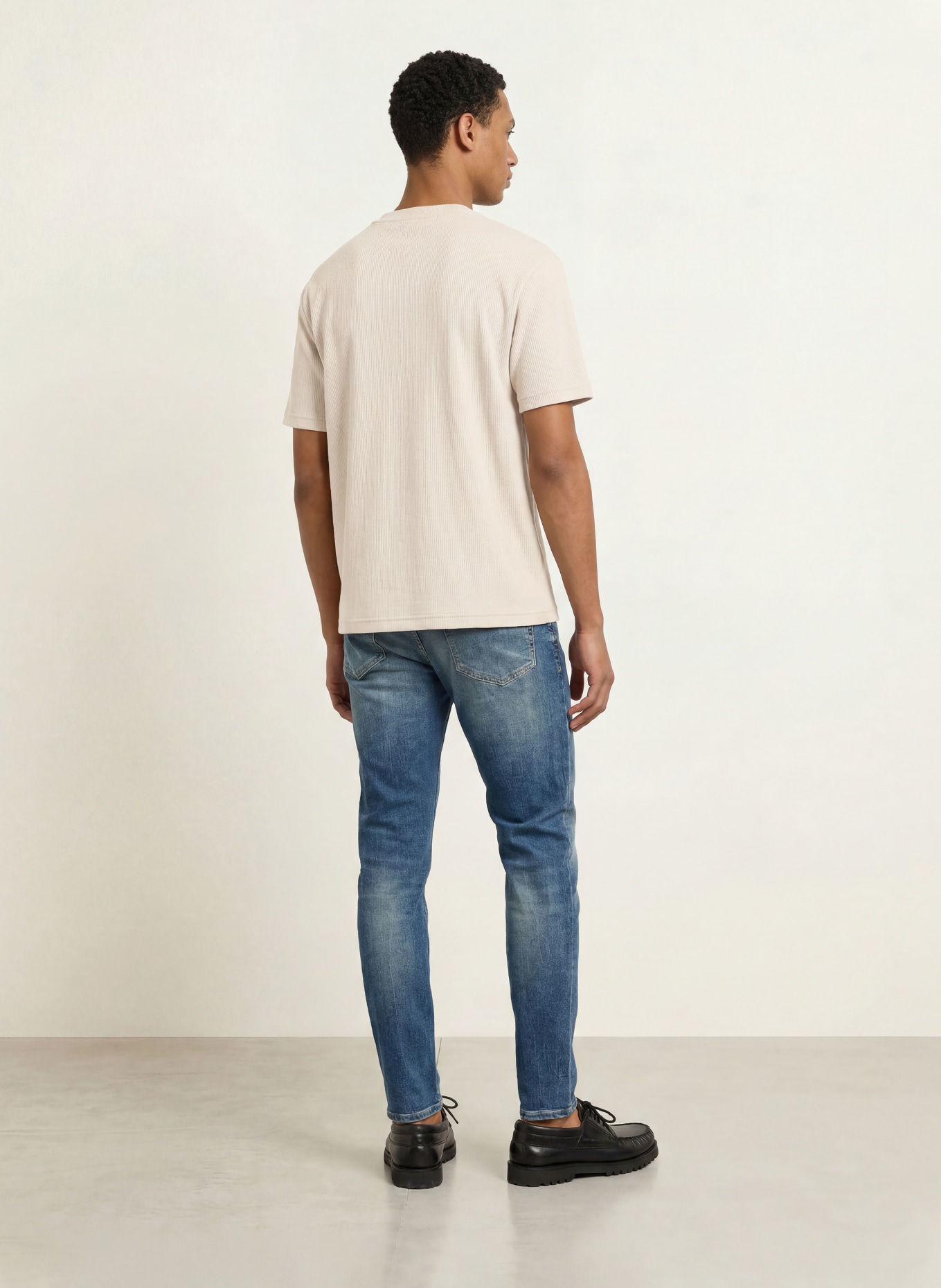 BOSS T-Shirt: BEIGE