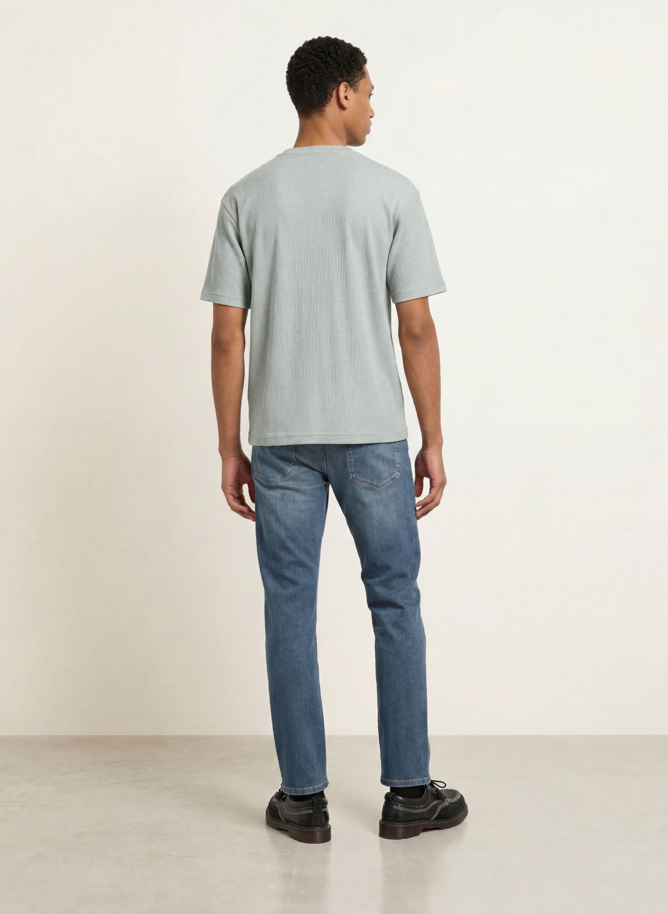 BOSS T-Shirt: BLAUGRAU