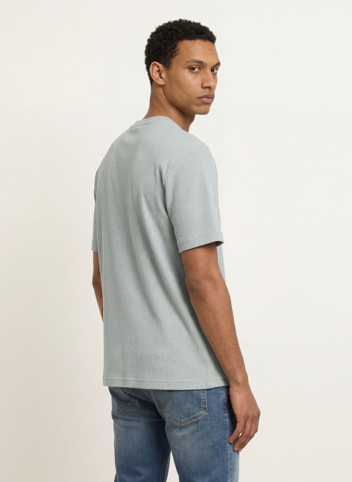 BOSS T-Shirt: BLAUGRAU