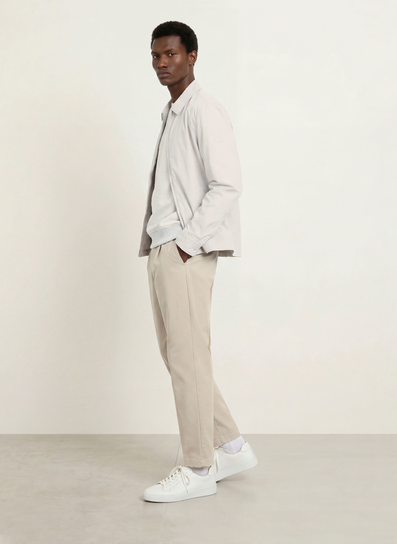 BOSS Chino Tapered Fit: CRÈME