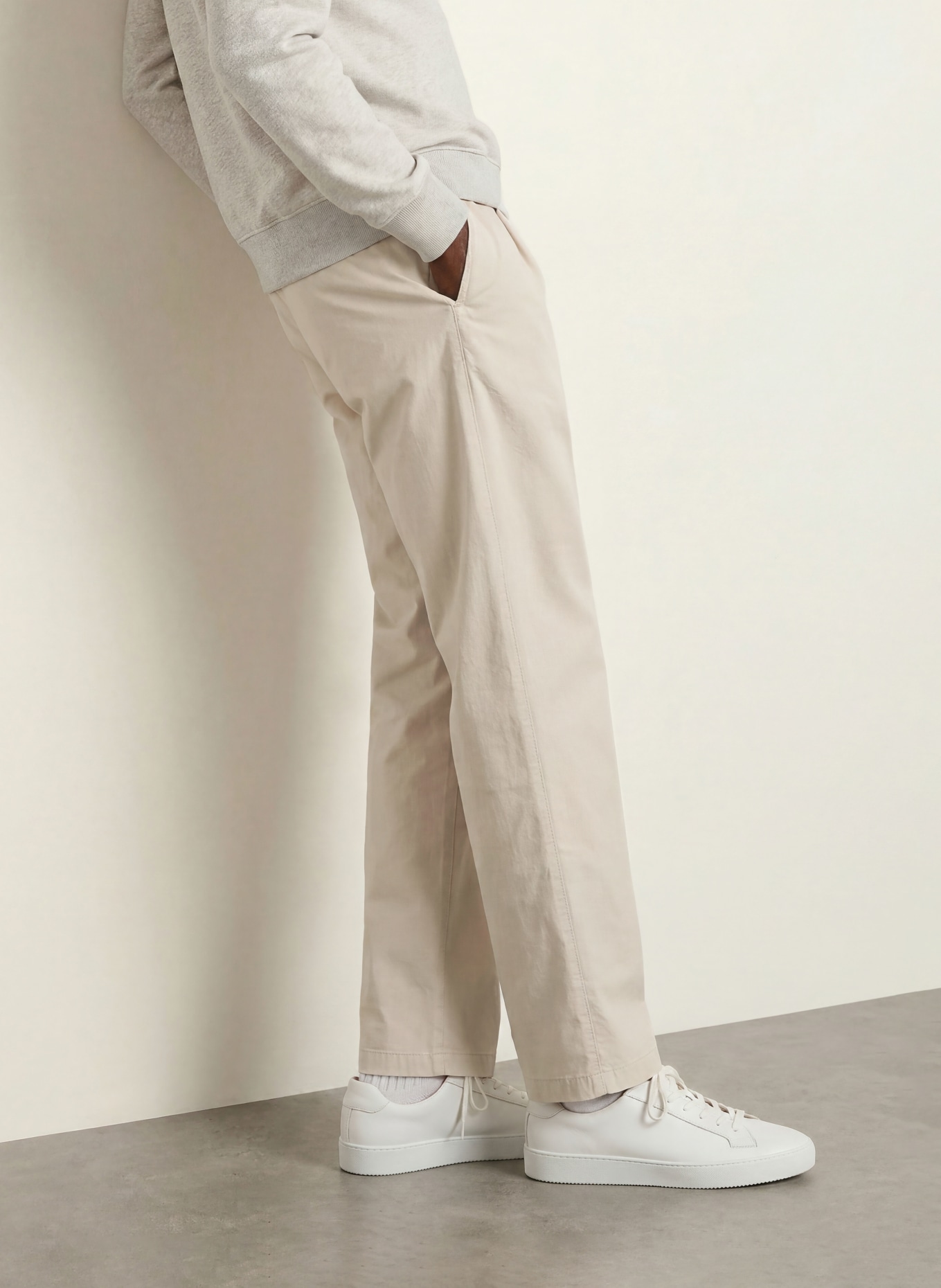 BOSS Chino Tapered Fit: CRÈME