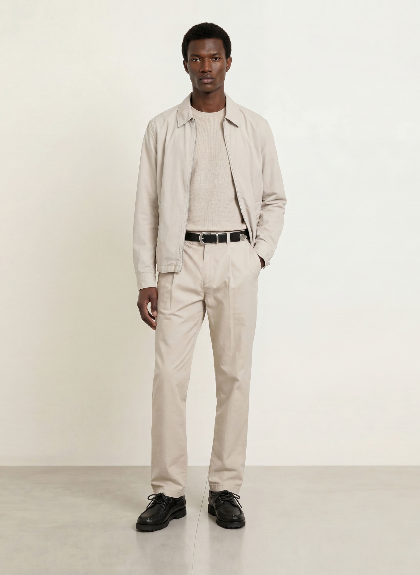 BOSS Blouson LUTTI: BEIGE