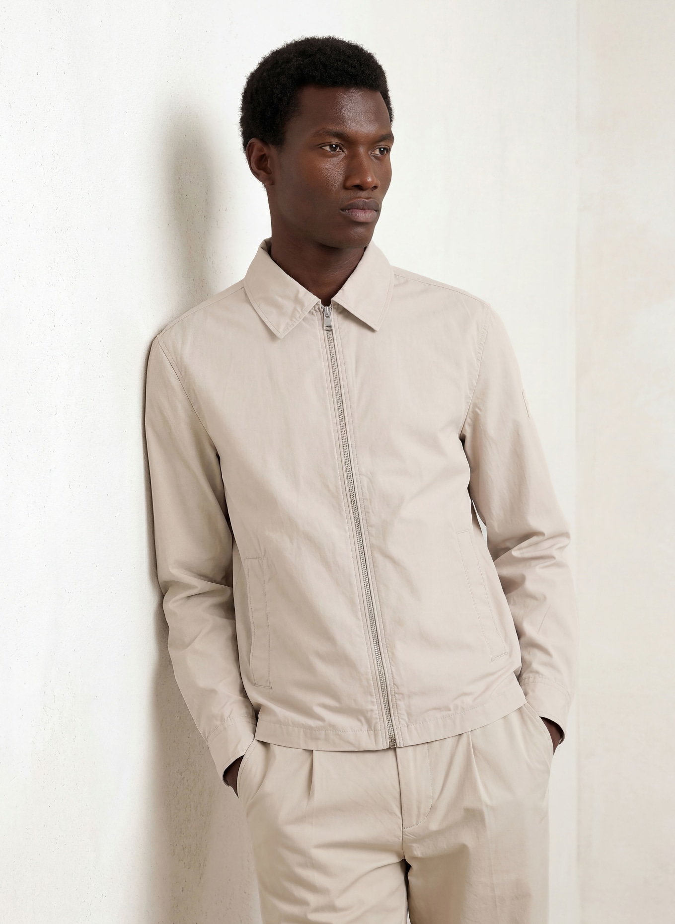 BOSS Blouson LUTTI: BEIGE