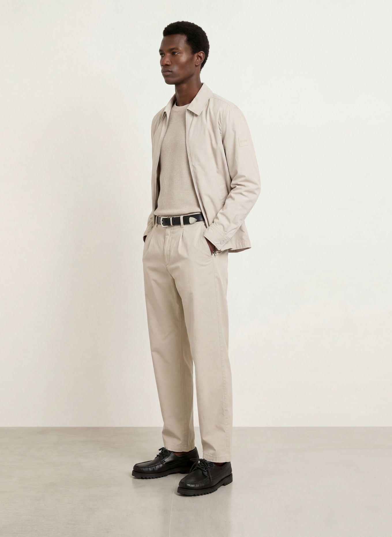 BOSS Blouson LUTTI: BEIGE