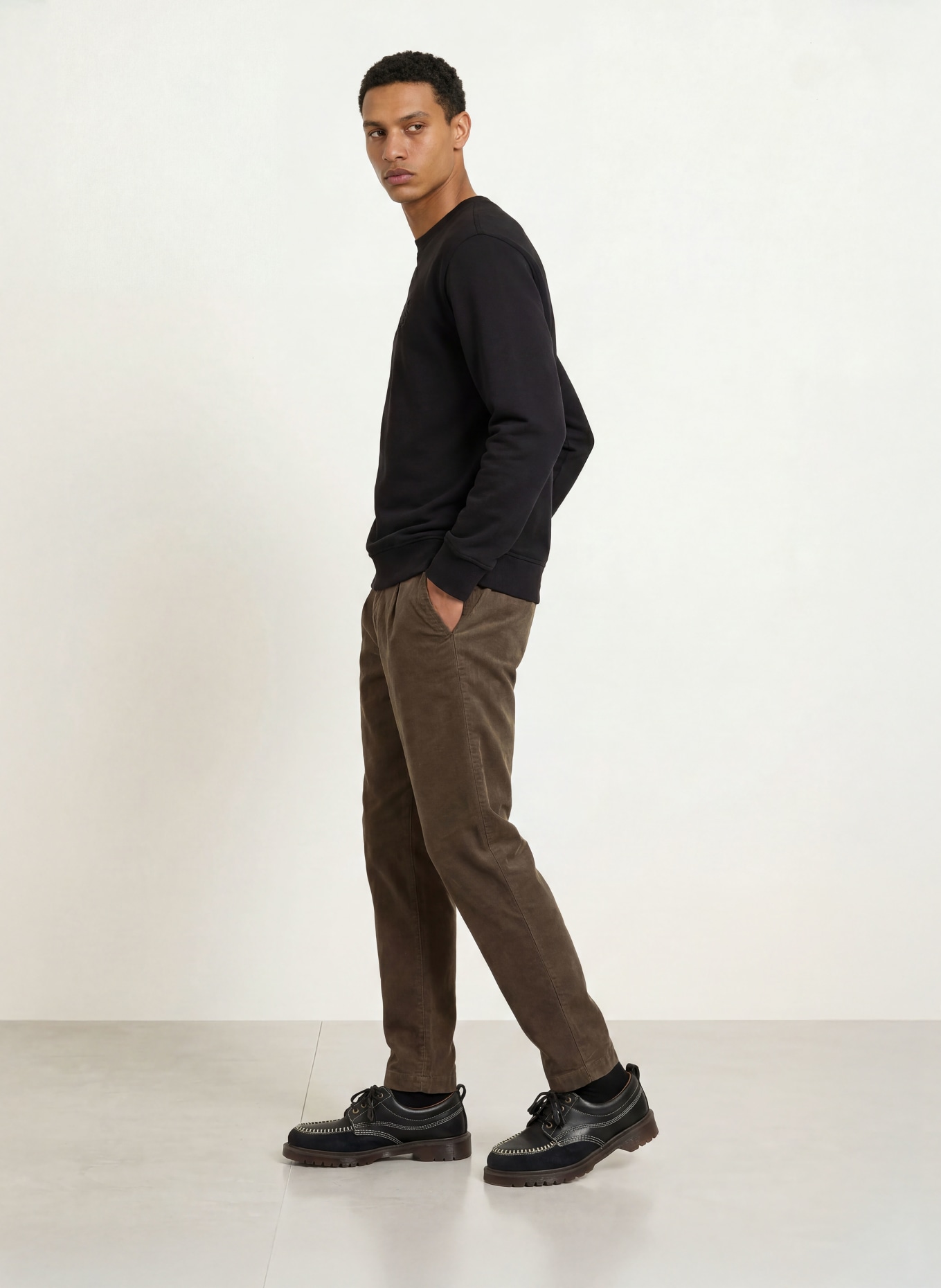 BOSS Sweatshirt: SCHWARZ