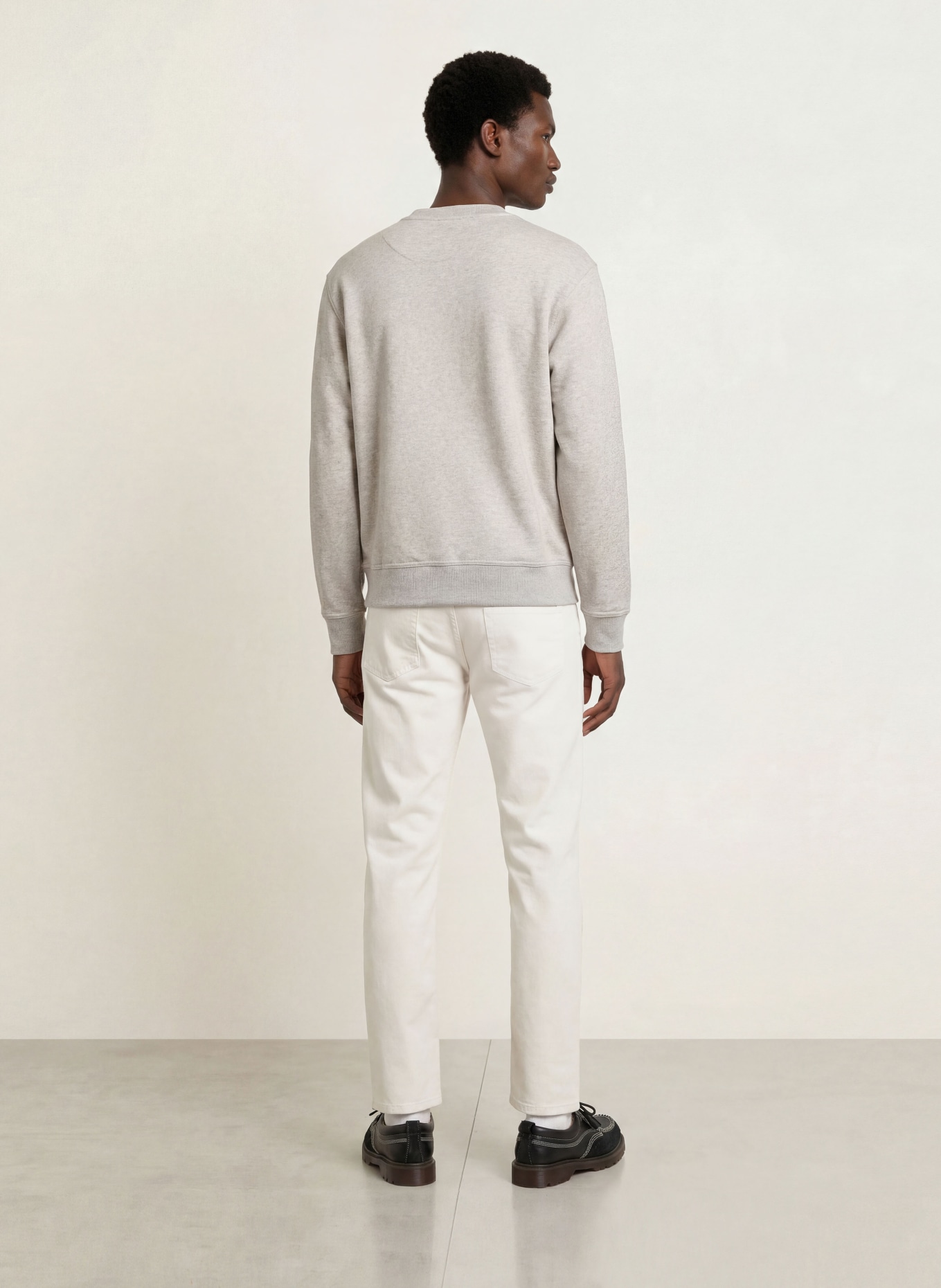 BOSS Sweatshirt: GRAU