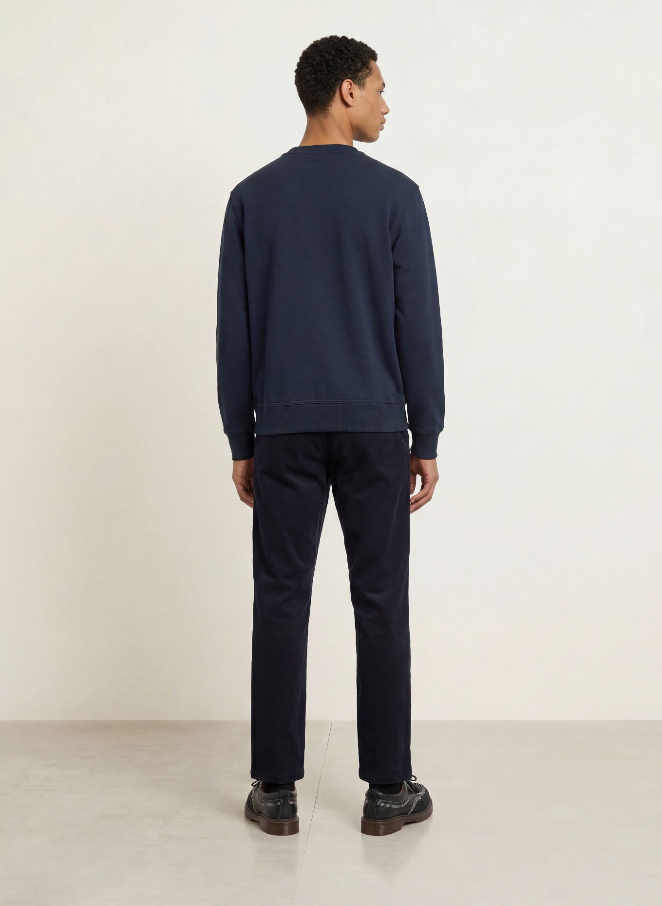 BOSS Sweatshirt: DUNKELBLAU