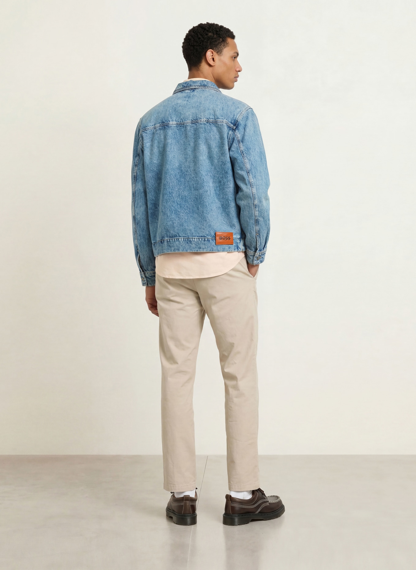 BOSS Jeansjacke LUNEY BO: 440 TURQUOISE/AQUA