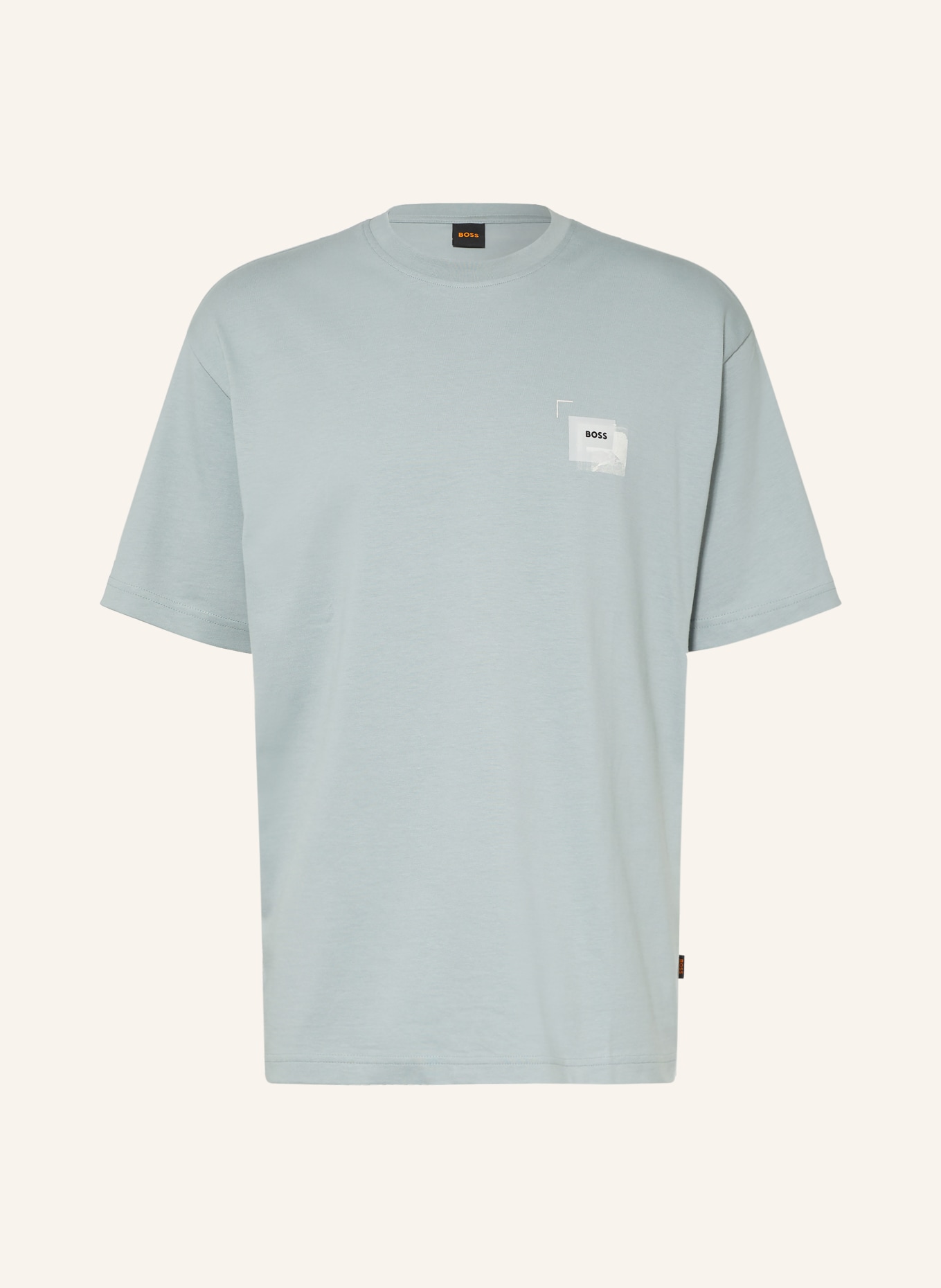BOSS Tricou FRAME: GRI