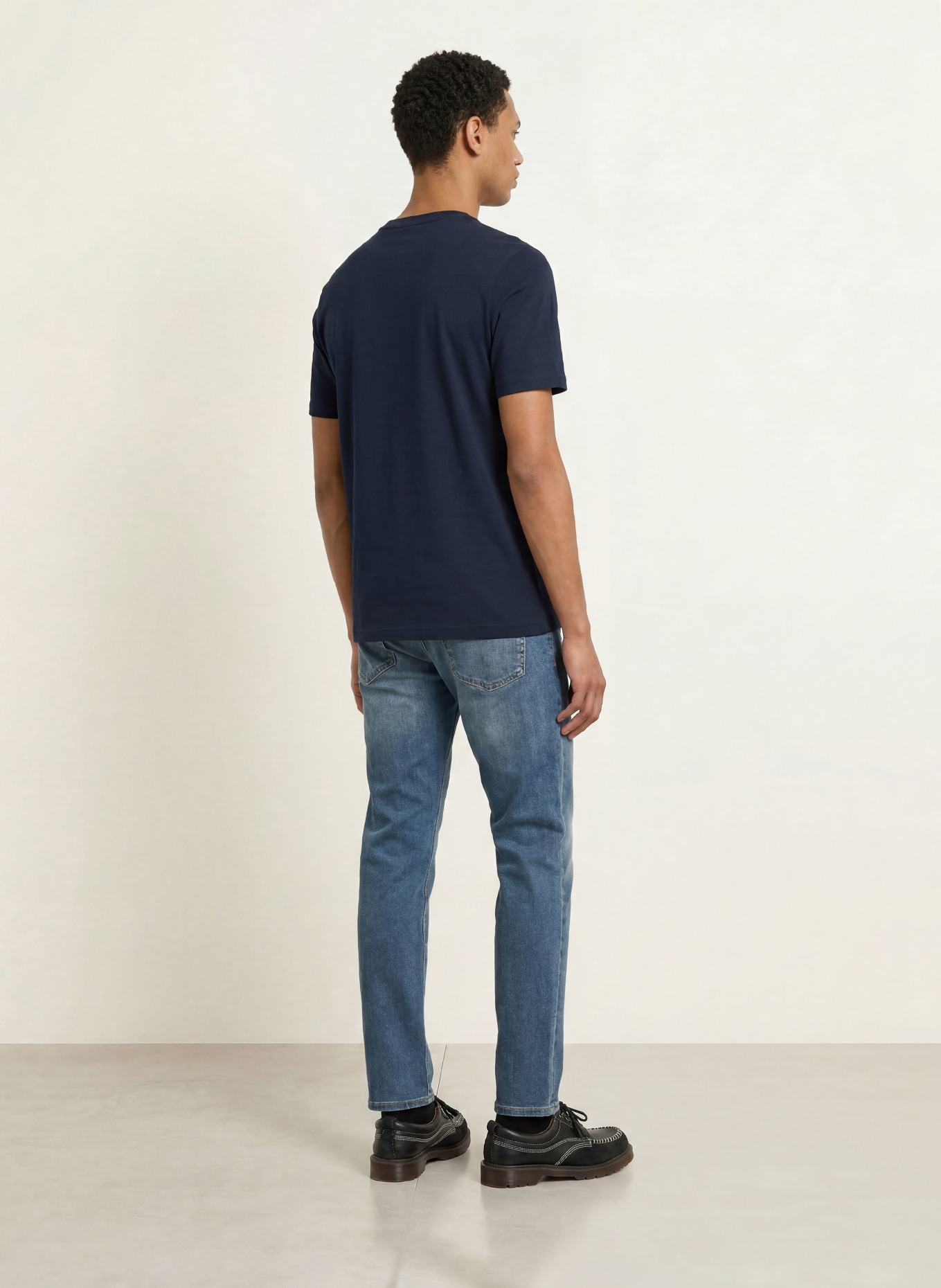 BOSS T-Shirt: DUNKELBLAU