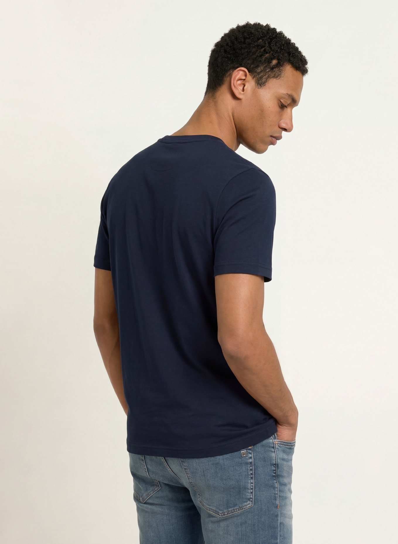 BOSS T-Shirt: DUNKELBLAU
