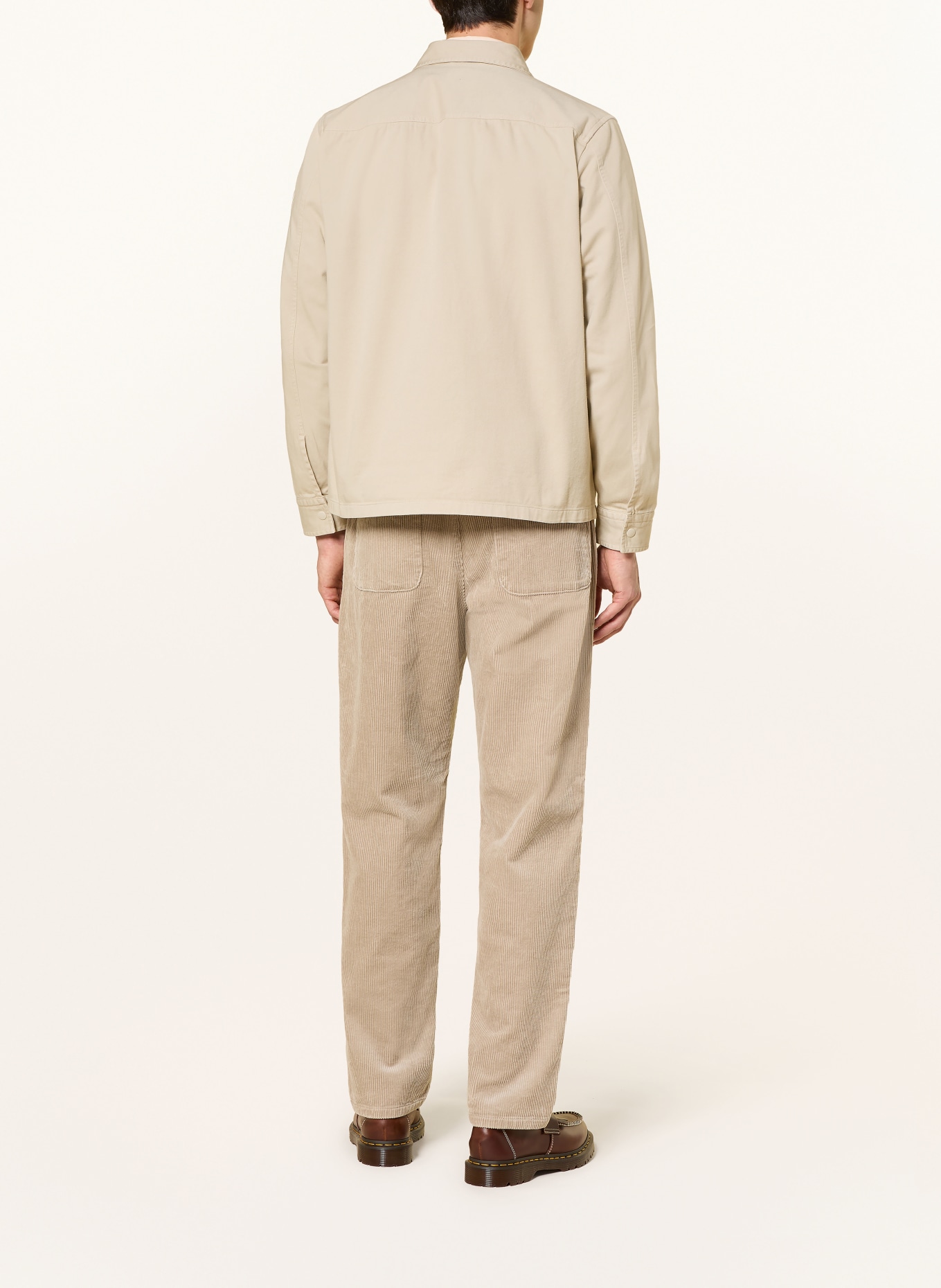 BOSS LORUM Overshirt: ECRU
