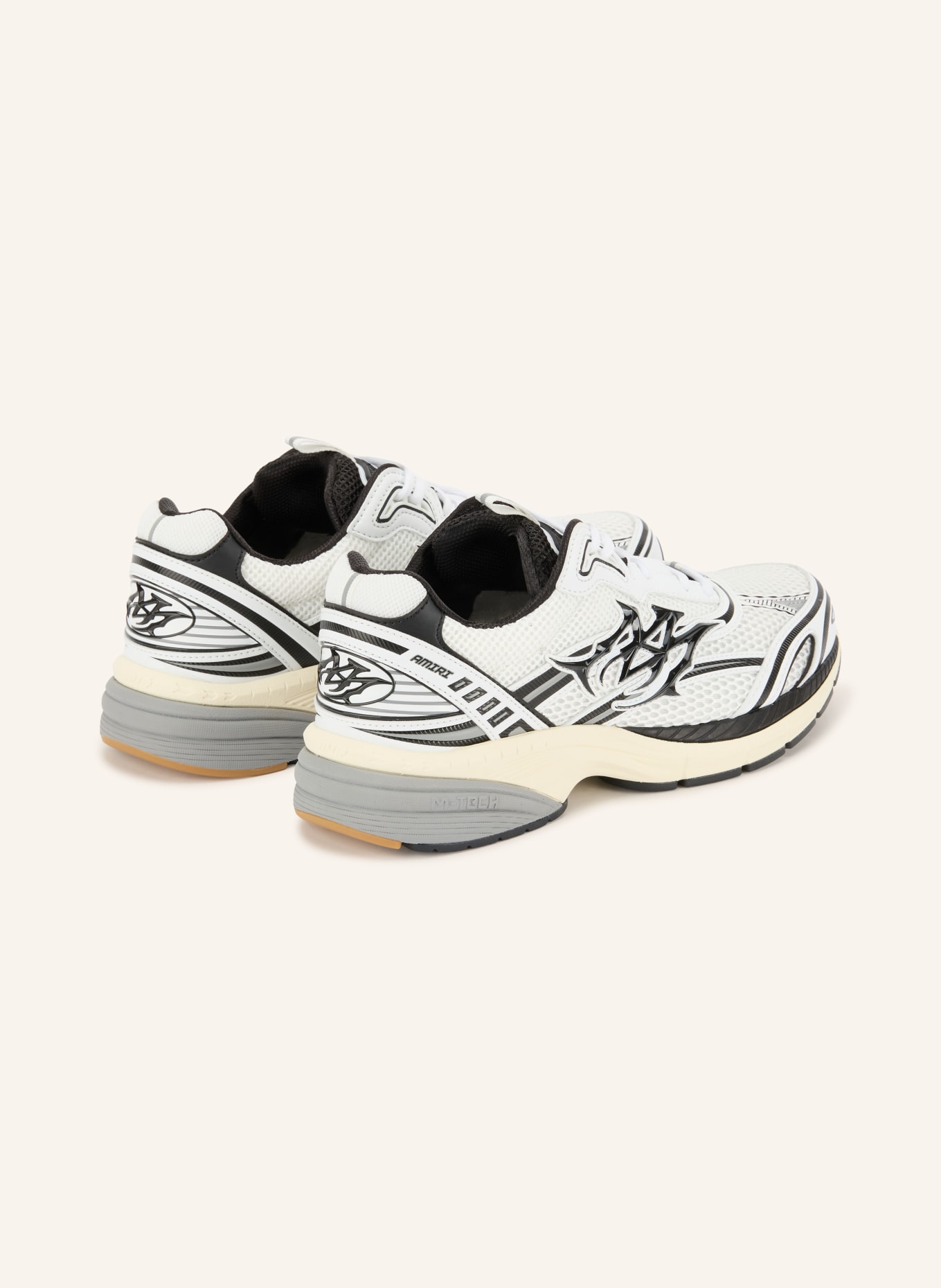AMIRI Sneaker M-TECH: HVID / MØRKEGRÅ / SORT