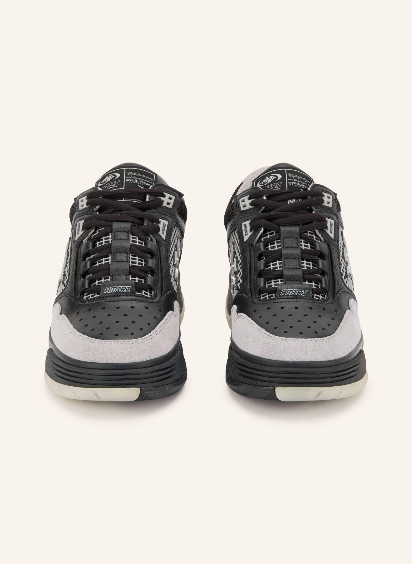 AMIRI Sneakersy MA-94: ČERNÁ / ŠEDÁ