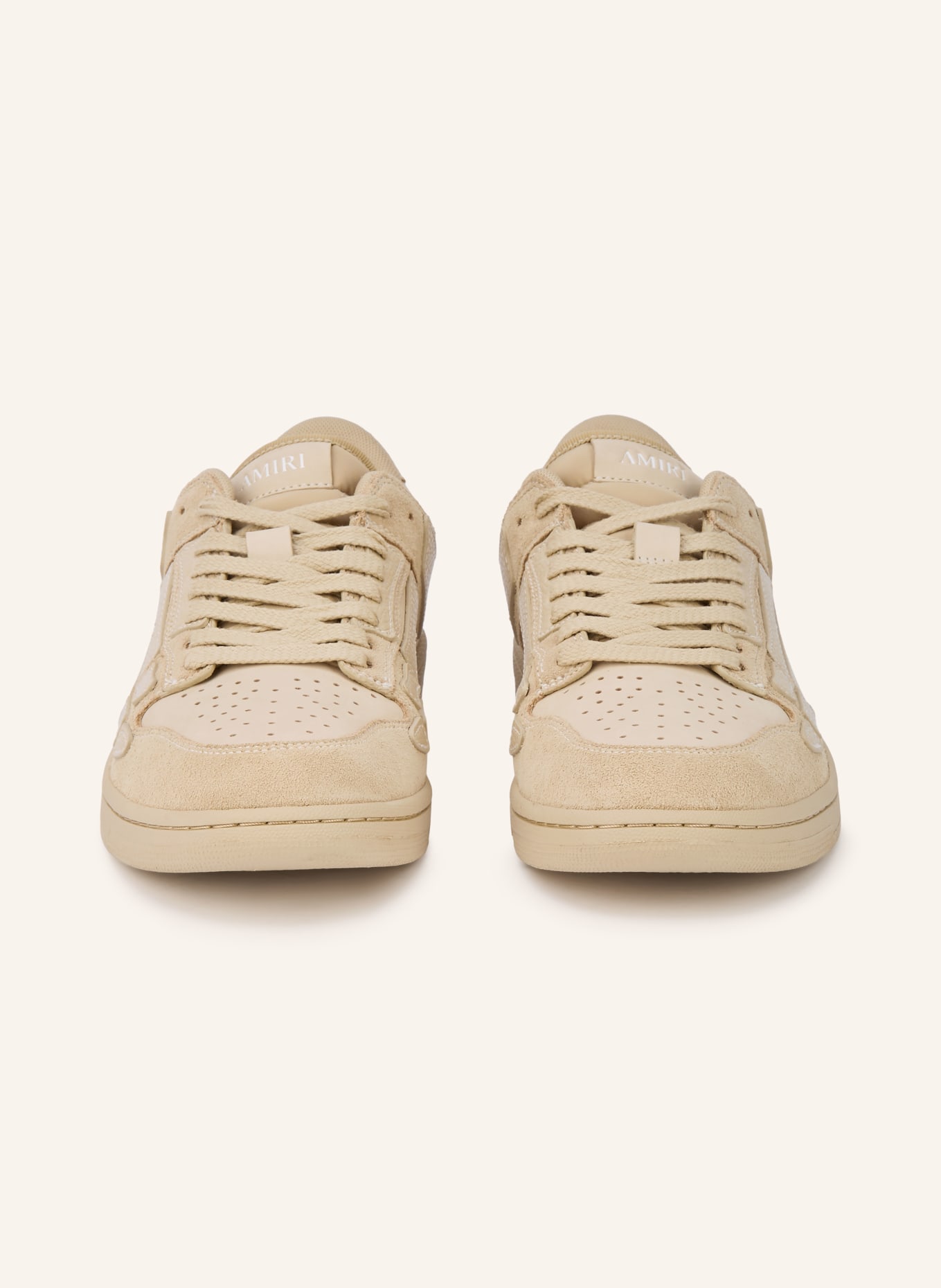 AMIRI SKEL Sneakers: BEIGE