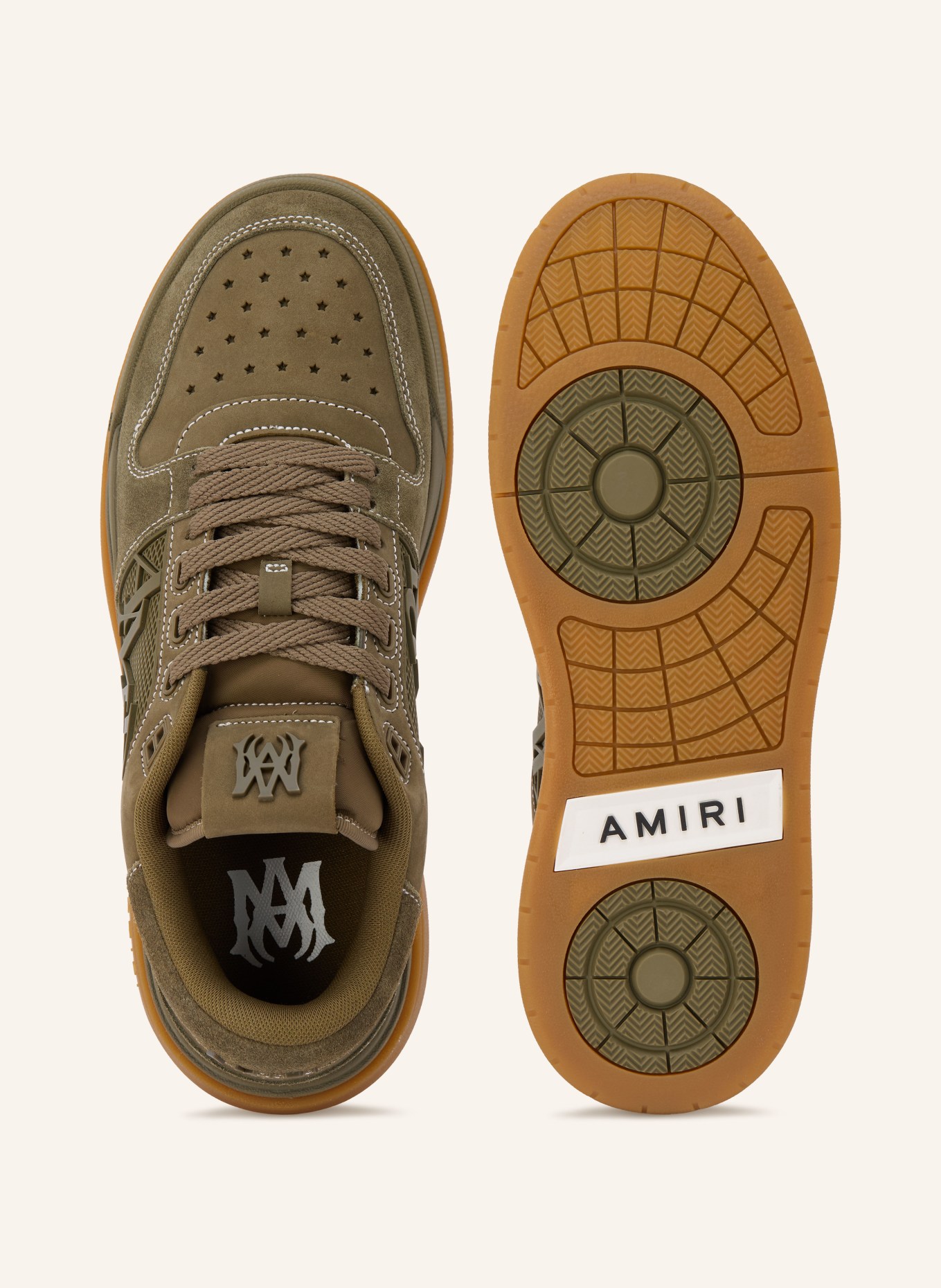 AMIRI Sneakersy: KHAKI