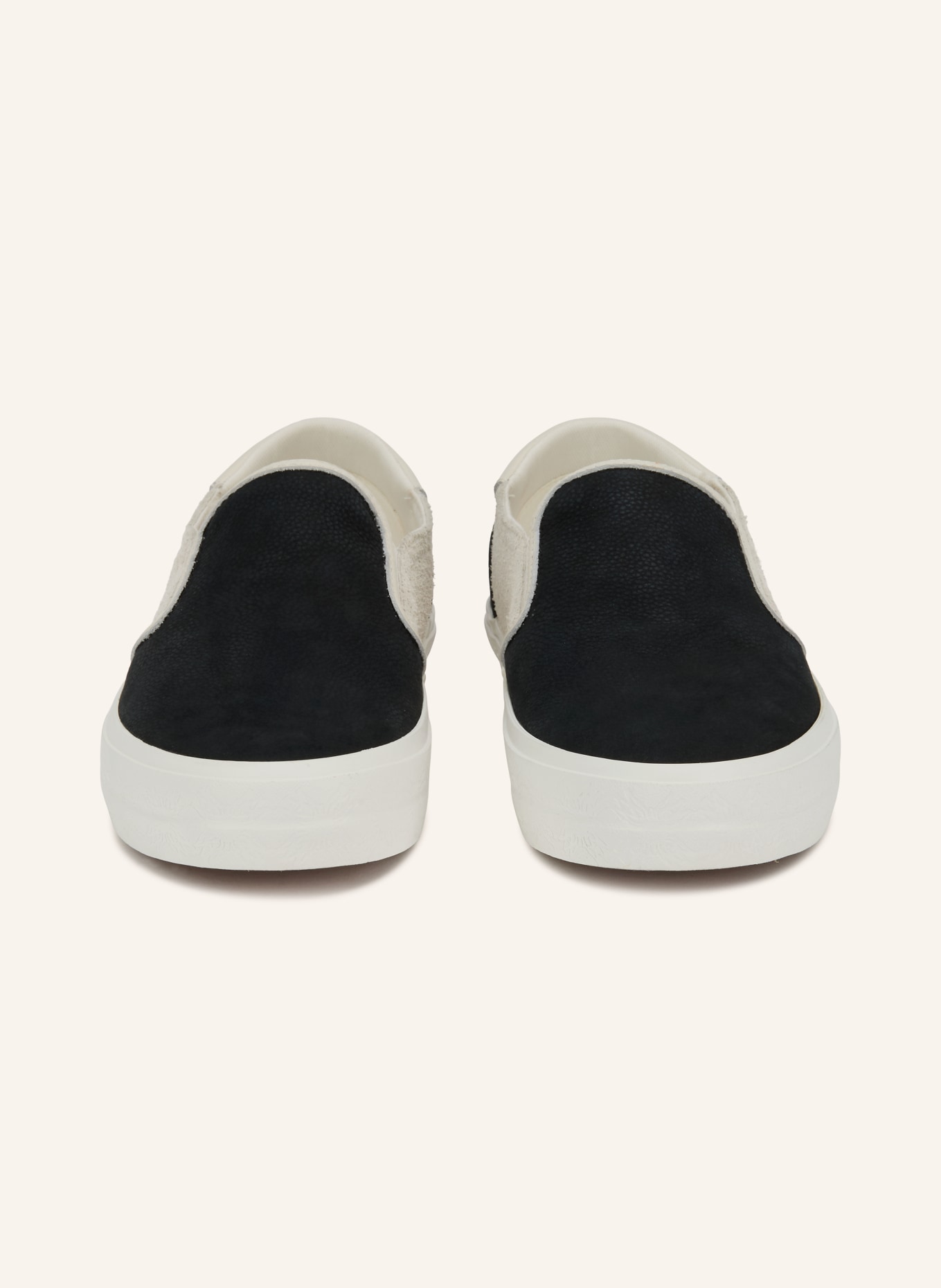 AMIRI LAGUNA Slip-on sneakers: BLACK / WHITE