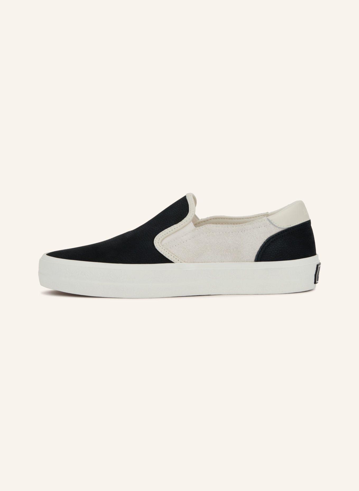 AMIRI LAGUNA Slip-on sneakers: BLACK / WHITE