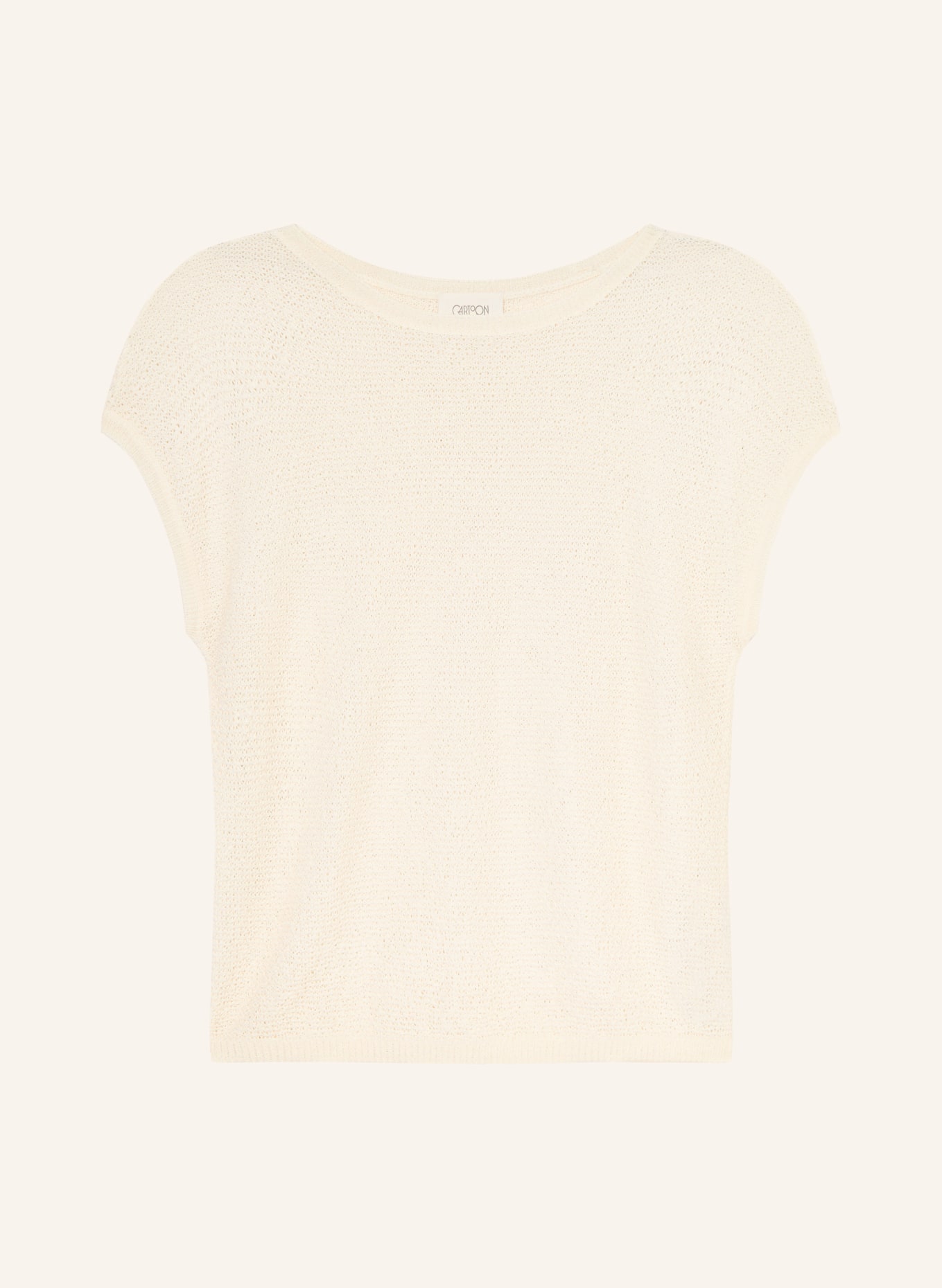 CARTOON Strickshirt: CREME