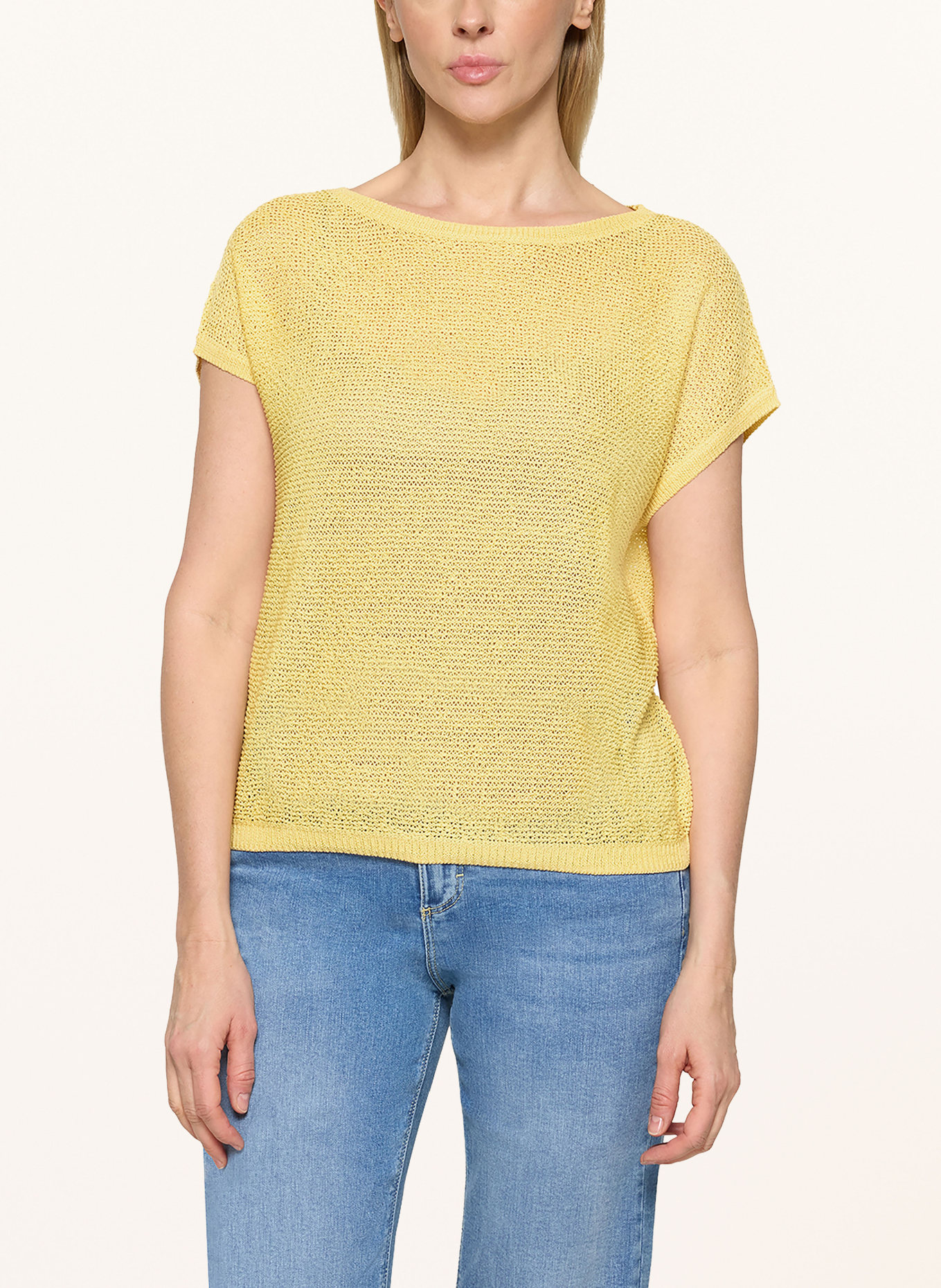 CARTOON Knit shirt: YELLOW
