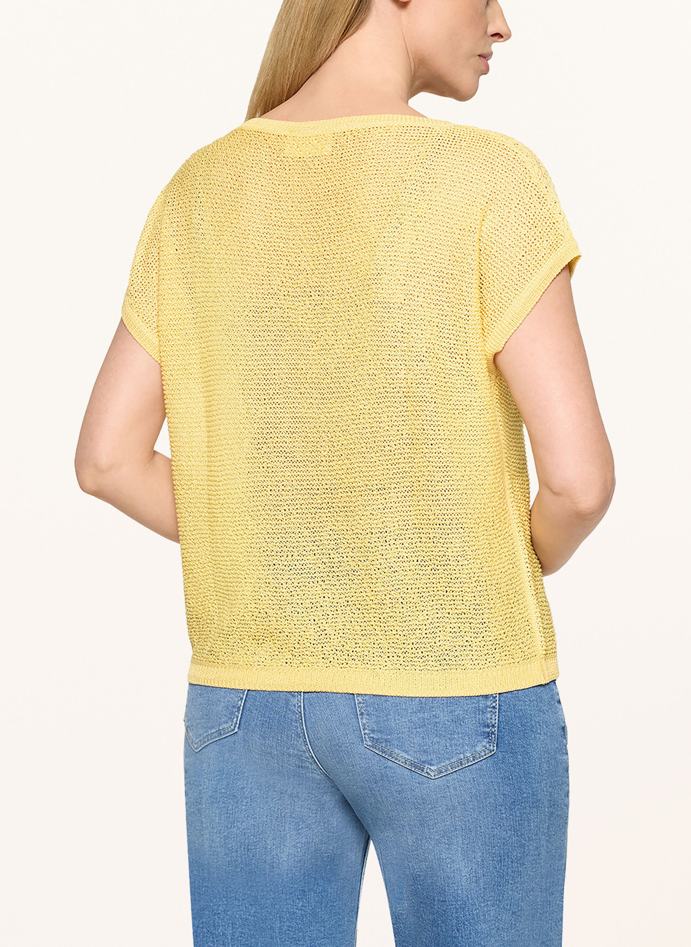 CARTOON Knit shirt: YELLOW