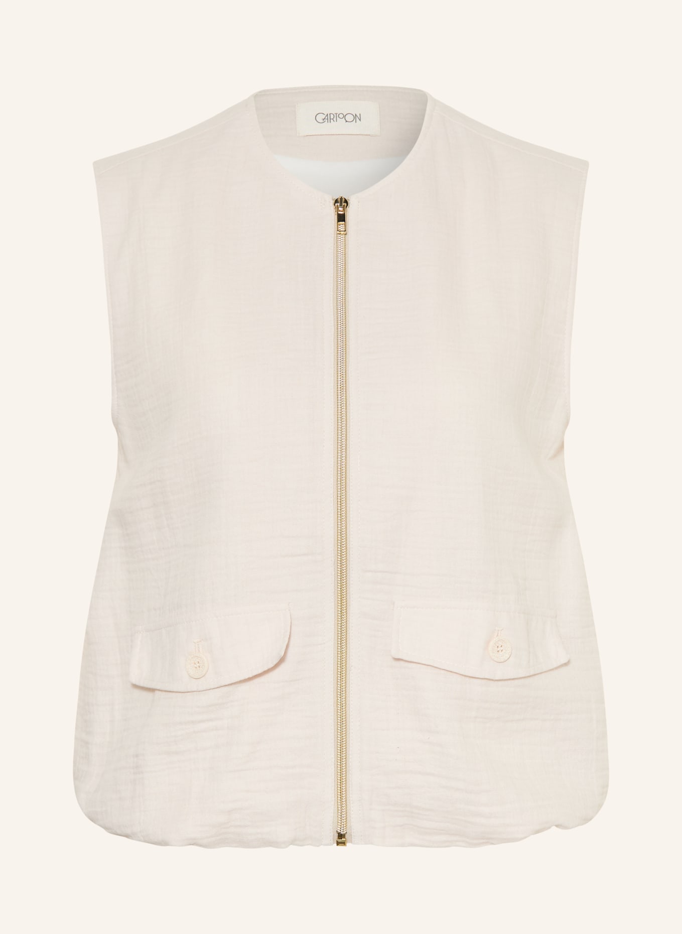 CARTOON Vest: CREAM