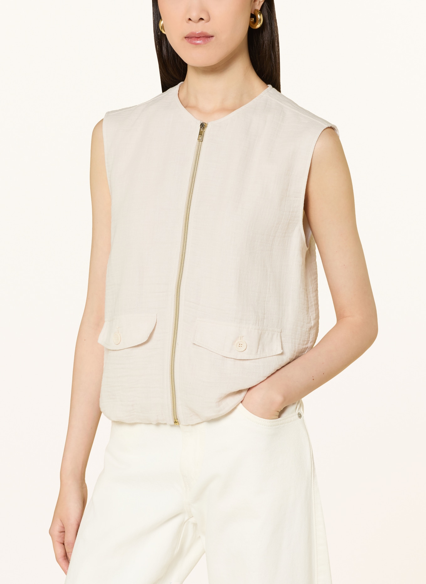 CARTOON Vest: CREAM