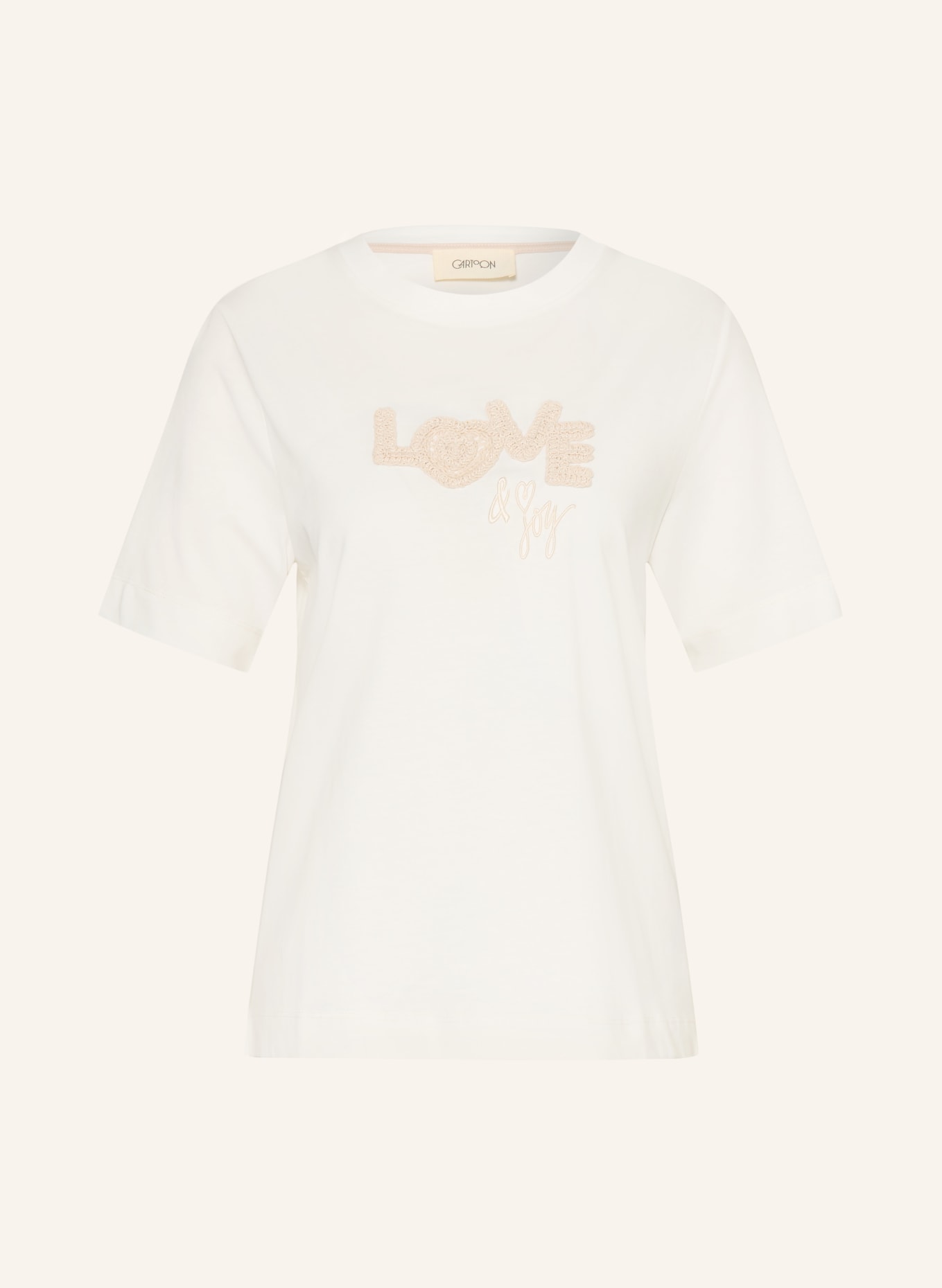 CARTOON T-shirt: BLANC