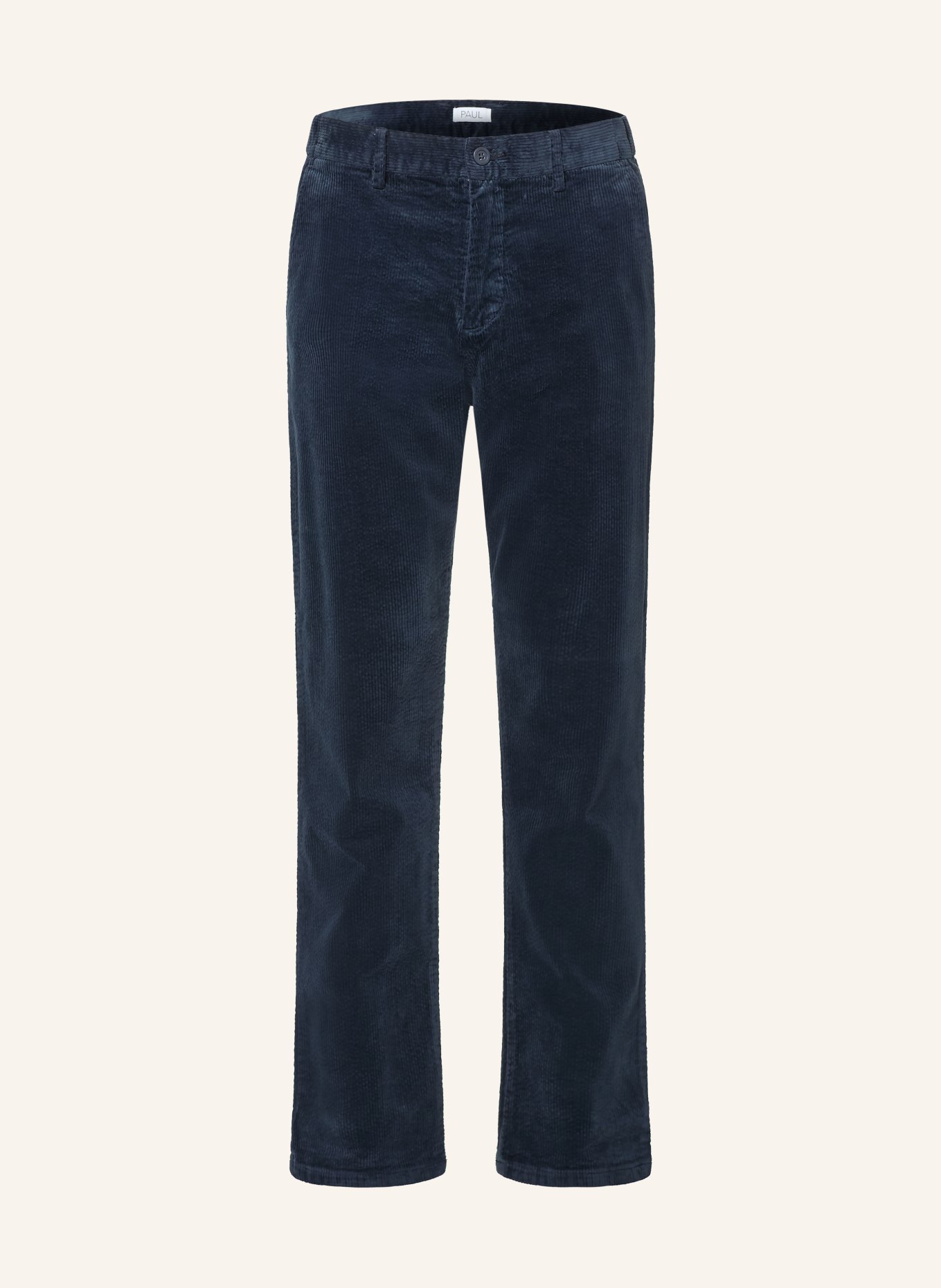 PAUL Corduroy Pants, Regular Fit: DARK BLUE