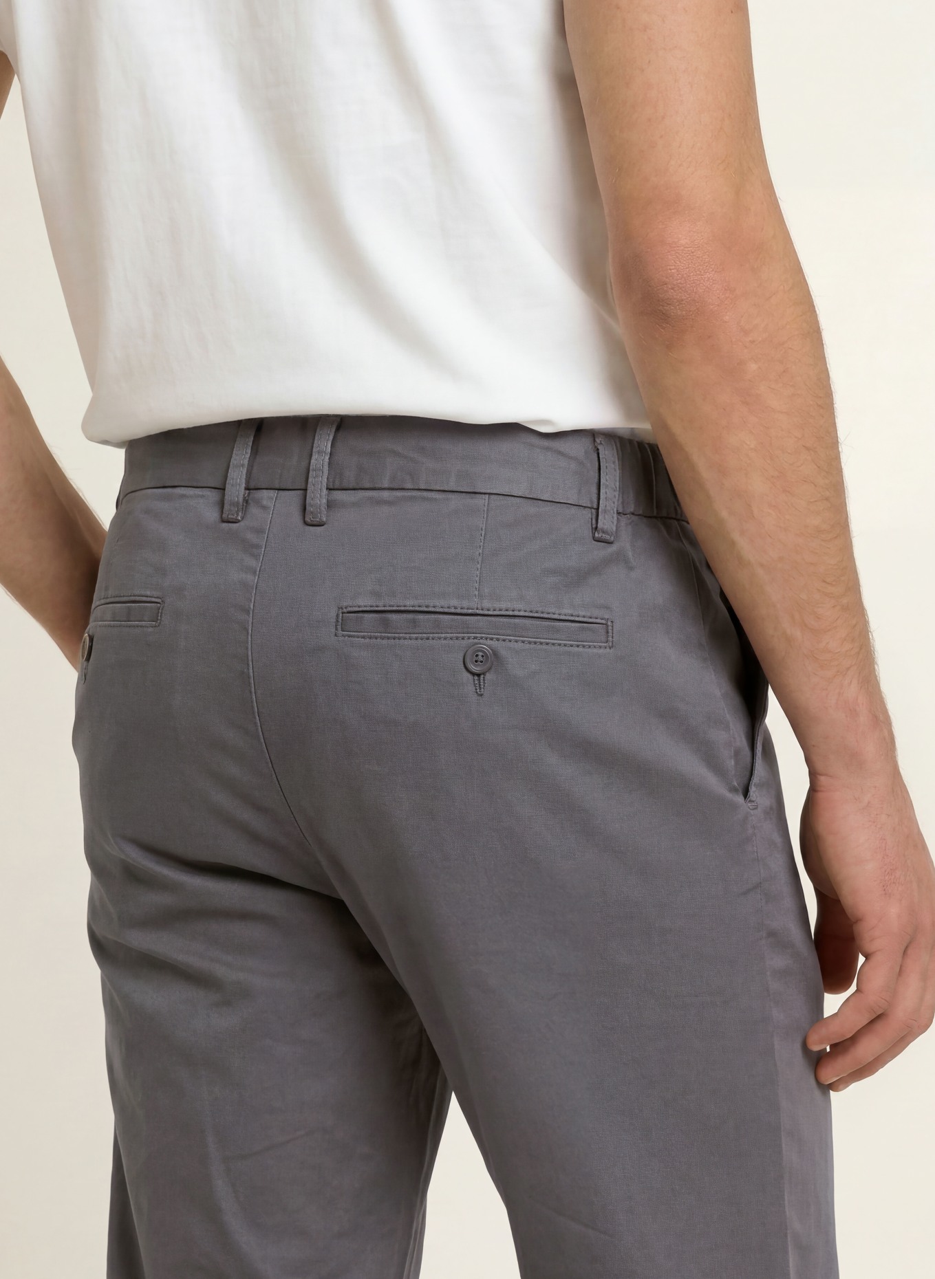 PAUL Regular-Fit Chinos: GRAY